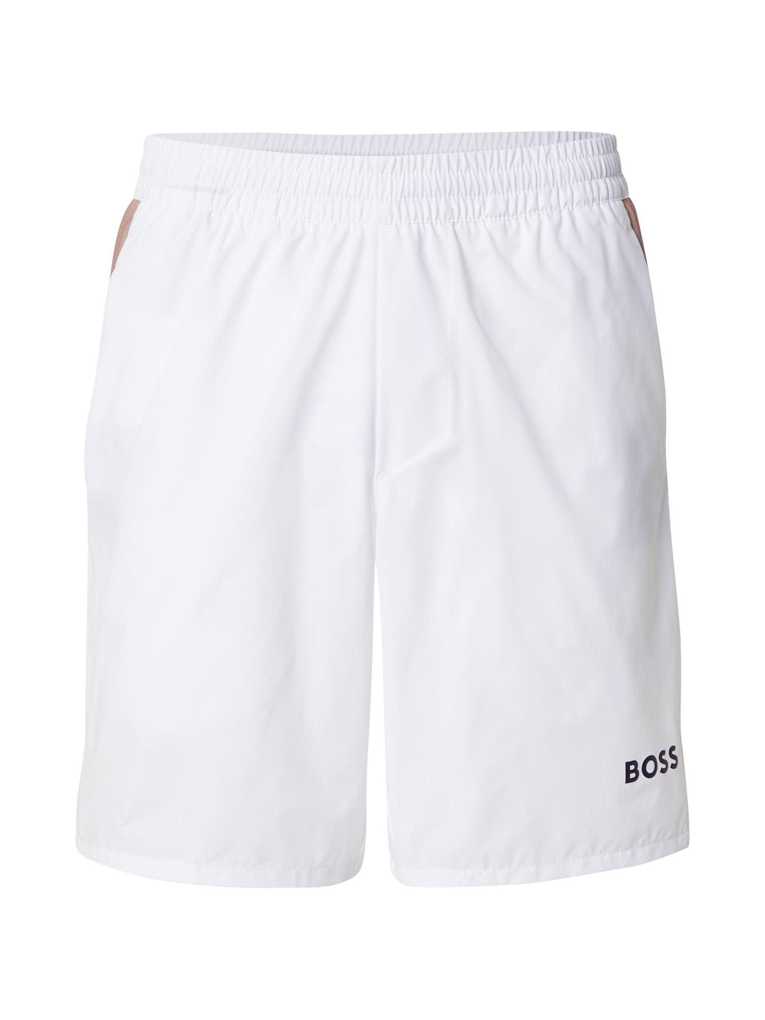 BOSS Pantaloni sport Match  albastru închis / maro deschis / alb