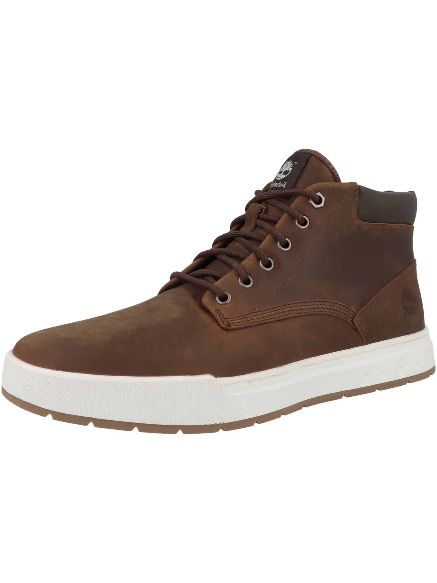 TIMBERLAND Bocanci cu șireturi Maple Grove  maro / maro închis / negru / alb murdar