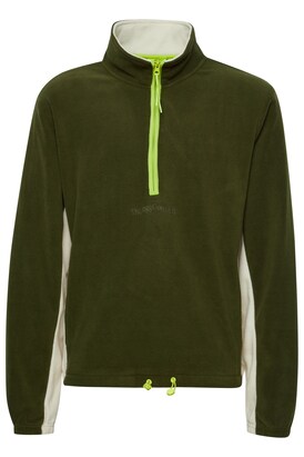 The Jogg Concept Sweatshirt ‘Clara’ Beige / Groen / Neongroen