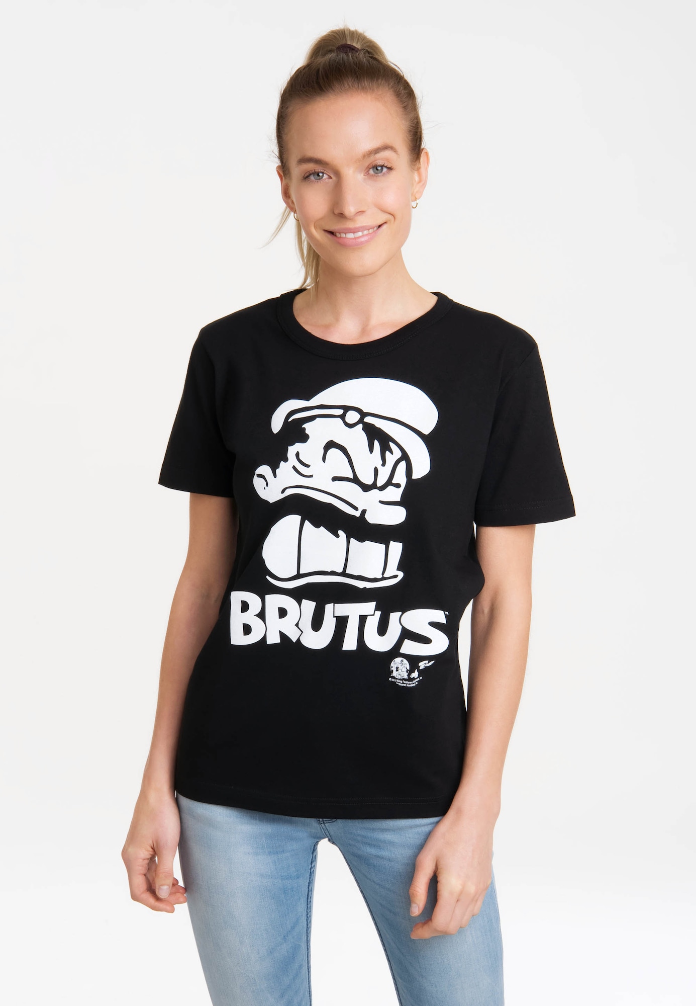 Thumbnail - LOGOSHIRT T-Shirt Popeye - Bluto Portrait