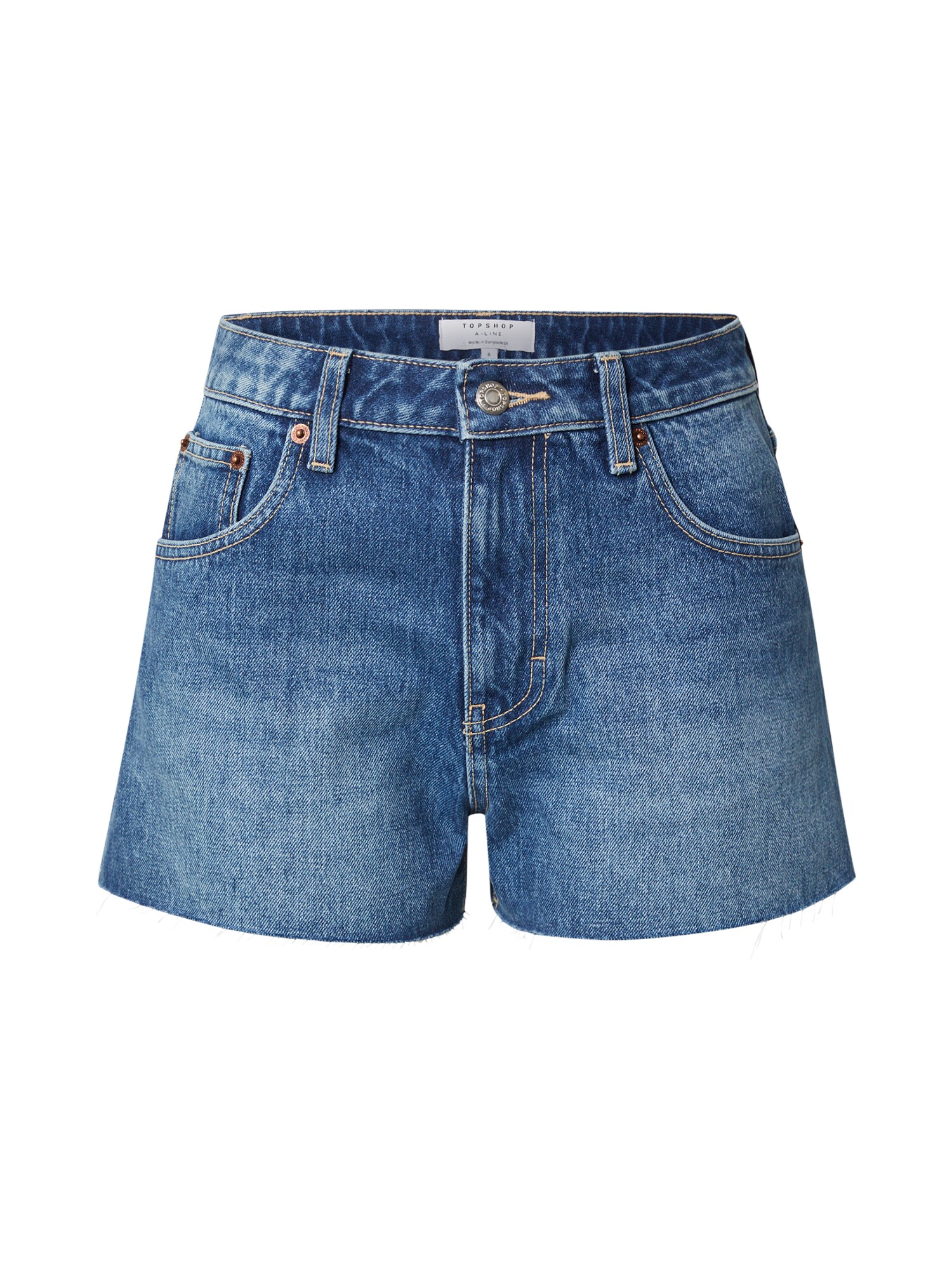 TOPSHOP Džínsy modrá denim