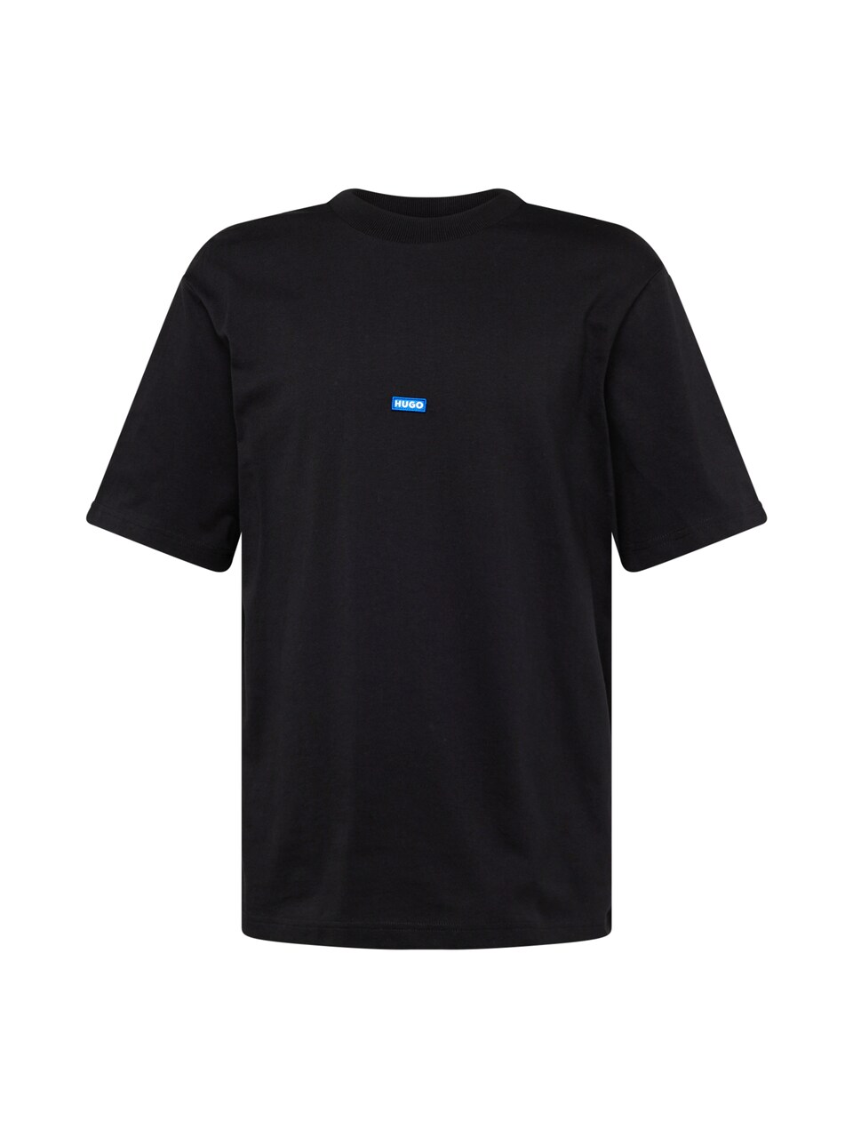T-shirt 'Nieros' ljusblå / svart