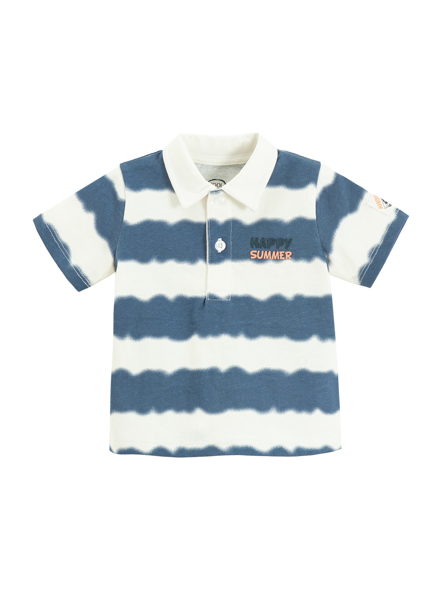 Cool Club Tricou  crem / safir