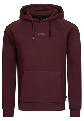 INDICODE JEANS Sweatshirt ‘Virginia’ Bourgogne