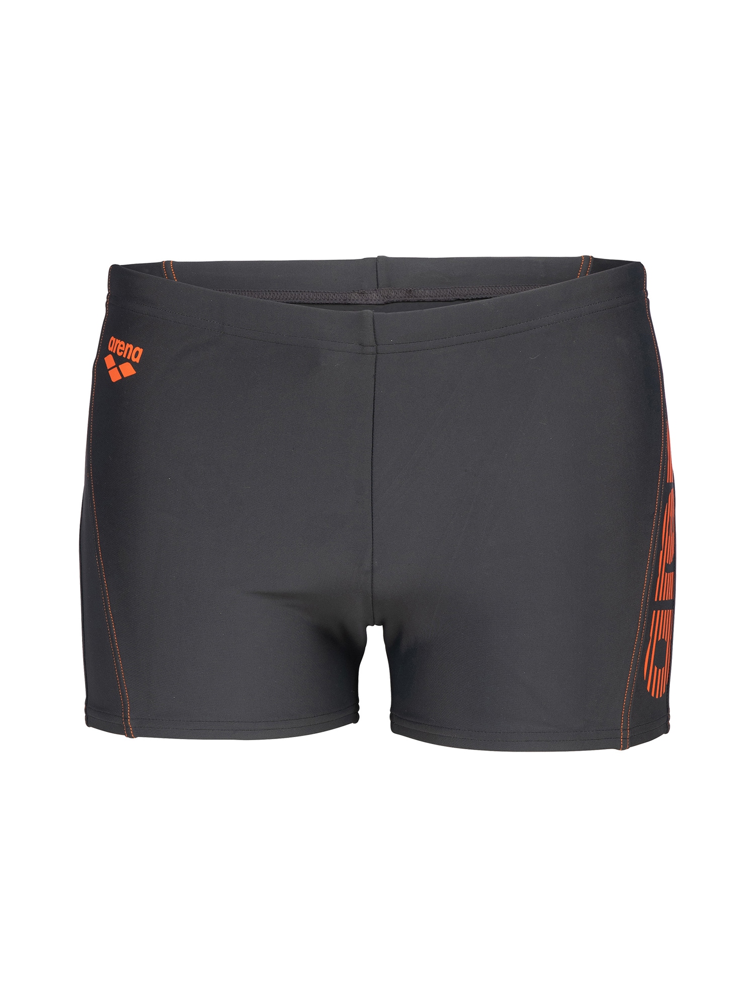 ARENA Športne kopalne hlače 'BYOR EVO'  siva / neonsko oranžna