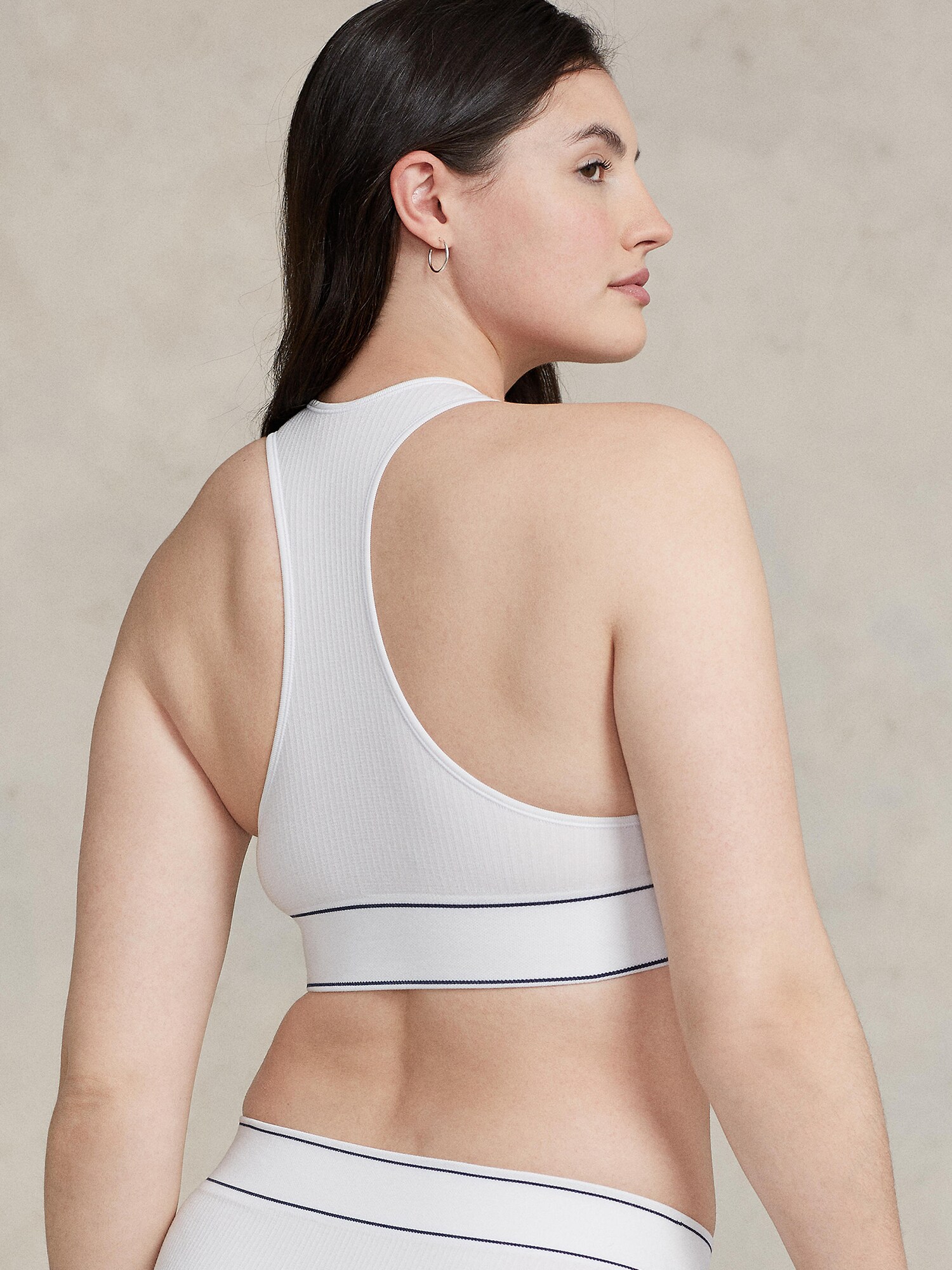 Thumbnail - Polo Ralph Lauren Bustier Neck Top