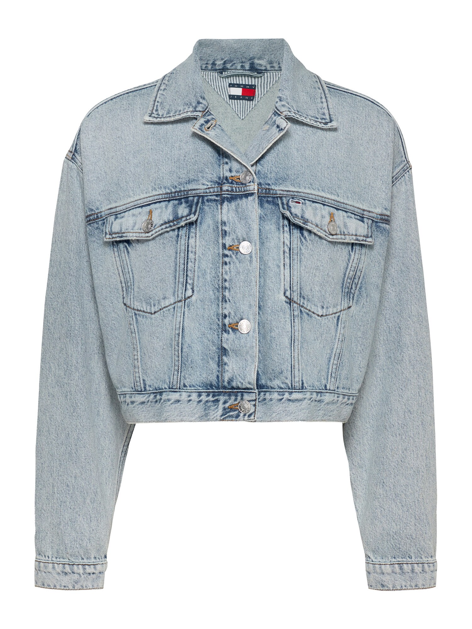 Tommy Jeans Átmeneti dzseki  kék farmer akciós termékkép 1