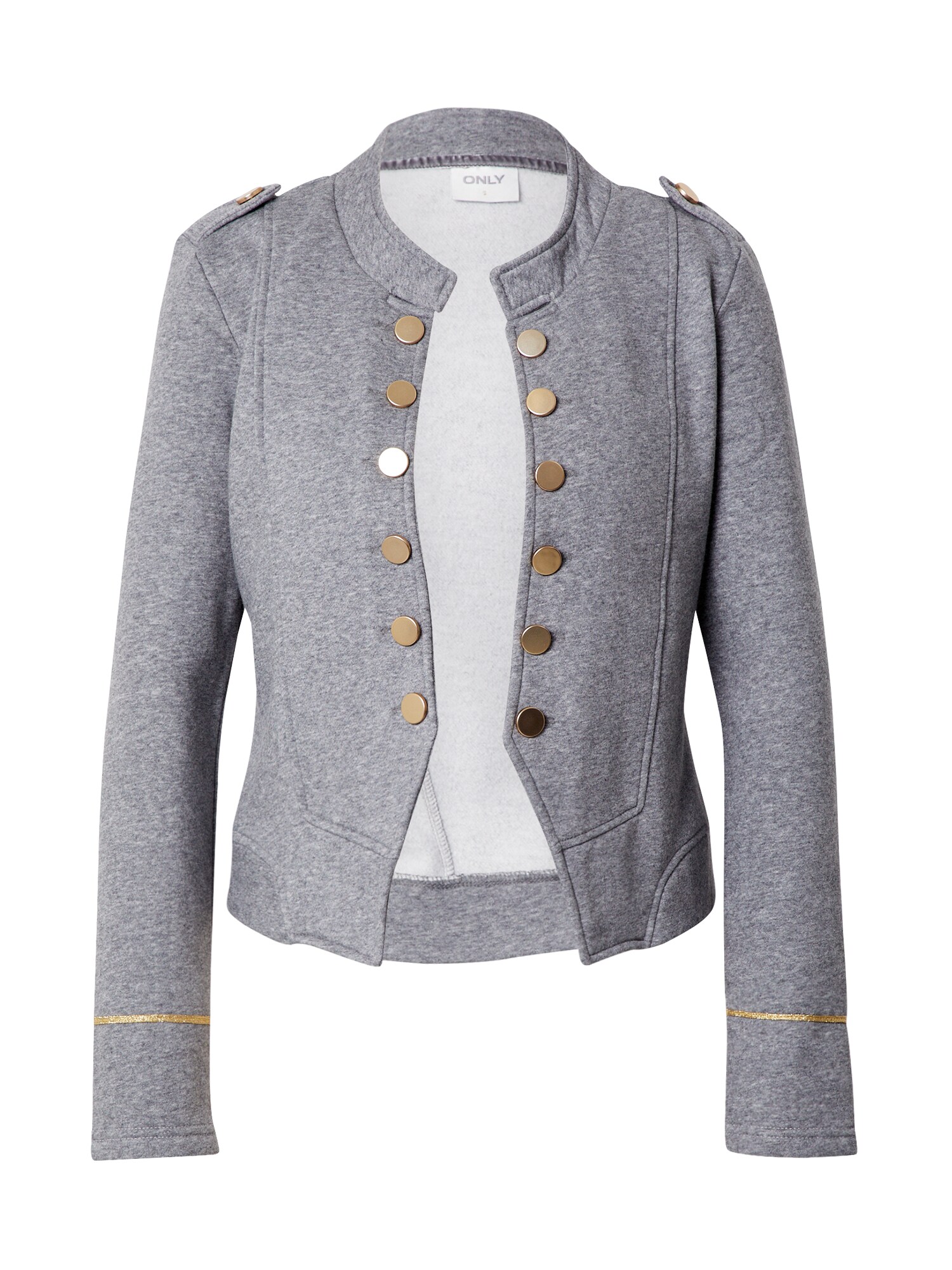ONLY Blazer švarkas 'Camo'  pilka / auksas