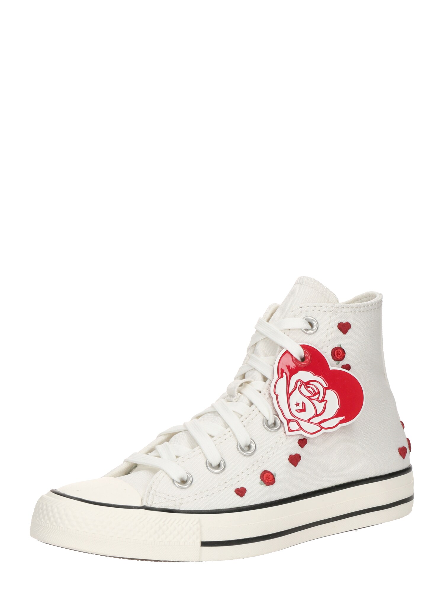 CONVERSE Zapatillas deportivas altas 'CHUCK TAYLOR ALL STAR' rojo oscuro / negro / blanco natural