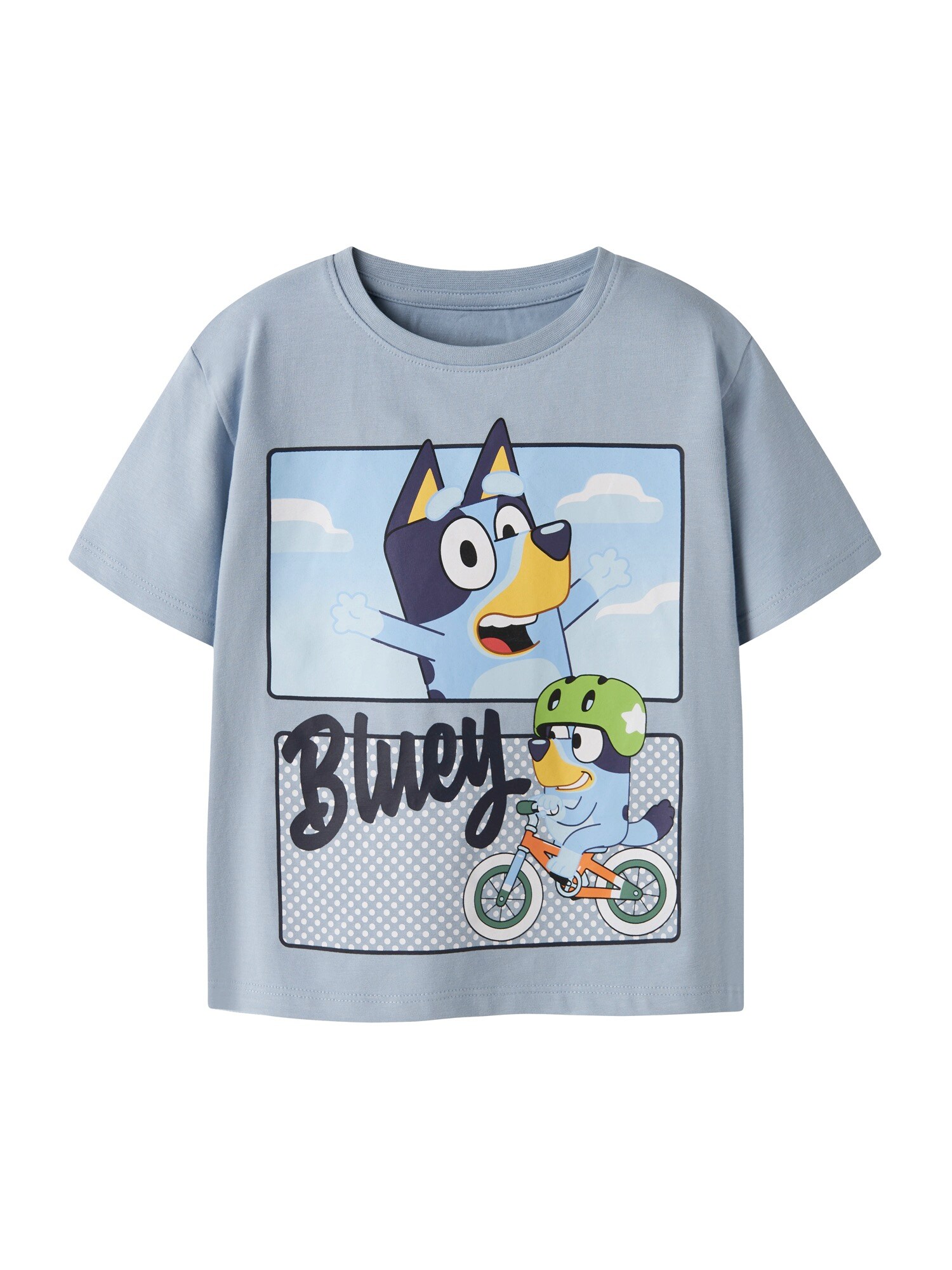 NAME IT Majica 'NMMMALIH BLUEY'  marine / opal / golobje modra / kivi