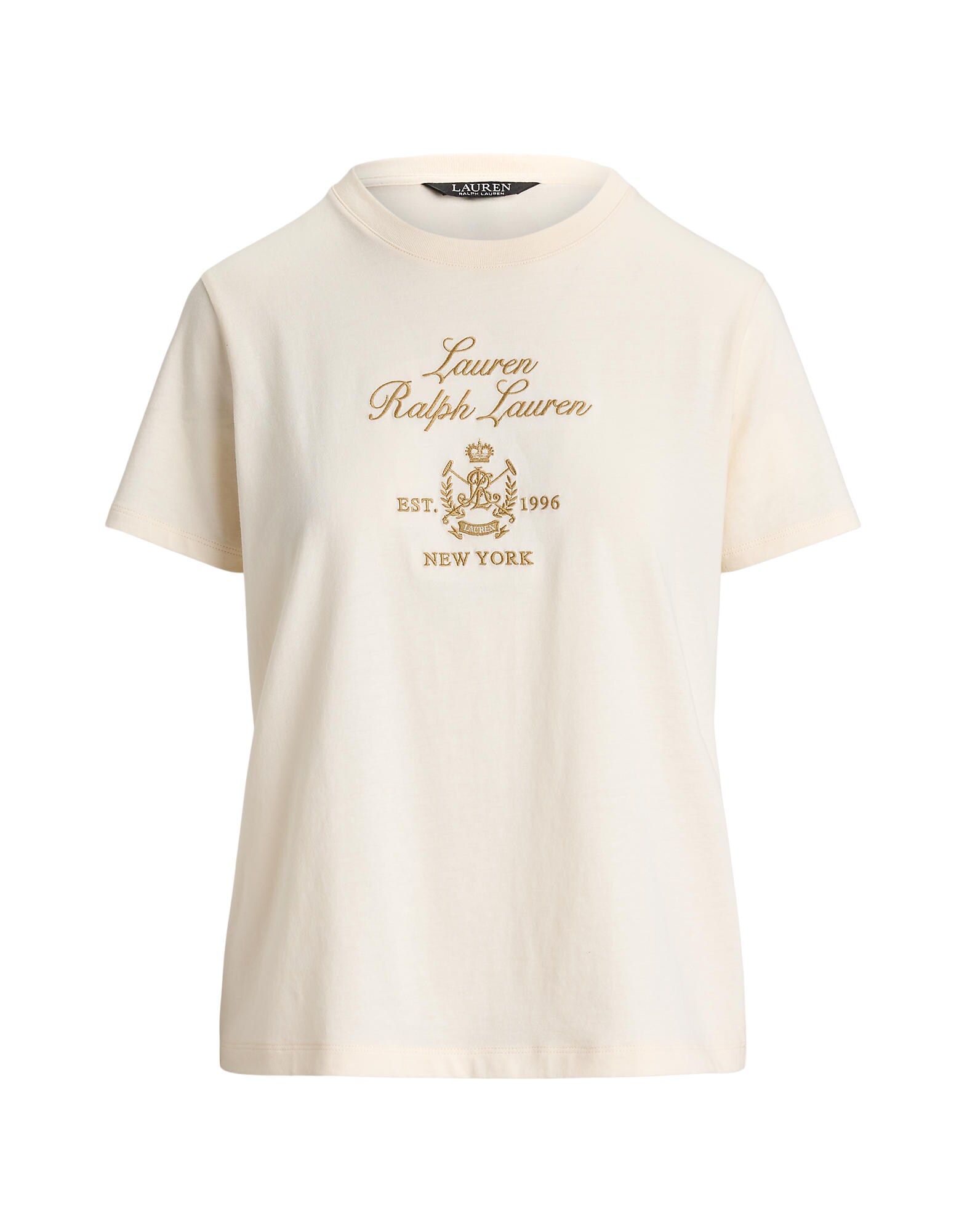 Lauren Ralph Lauren Tričko  krémová / zlatá žltá