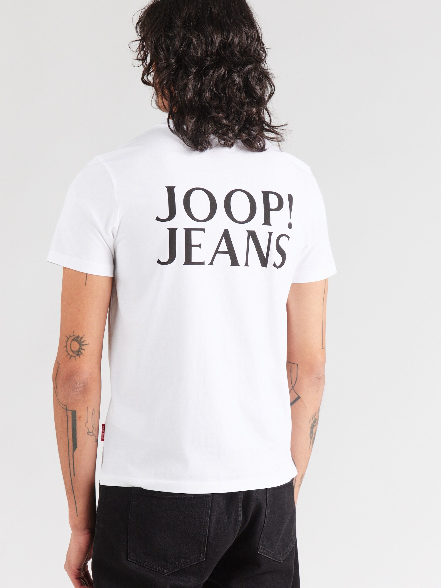 JOOP! Jeans Camiseta negro / blanco – imagen 4