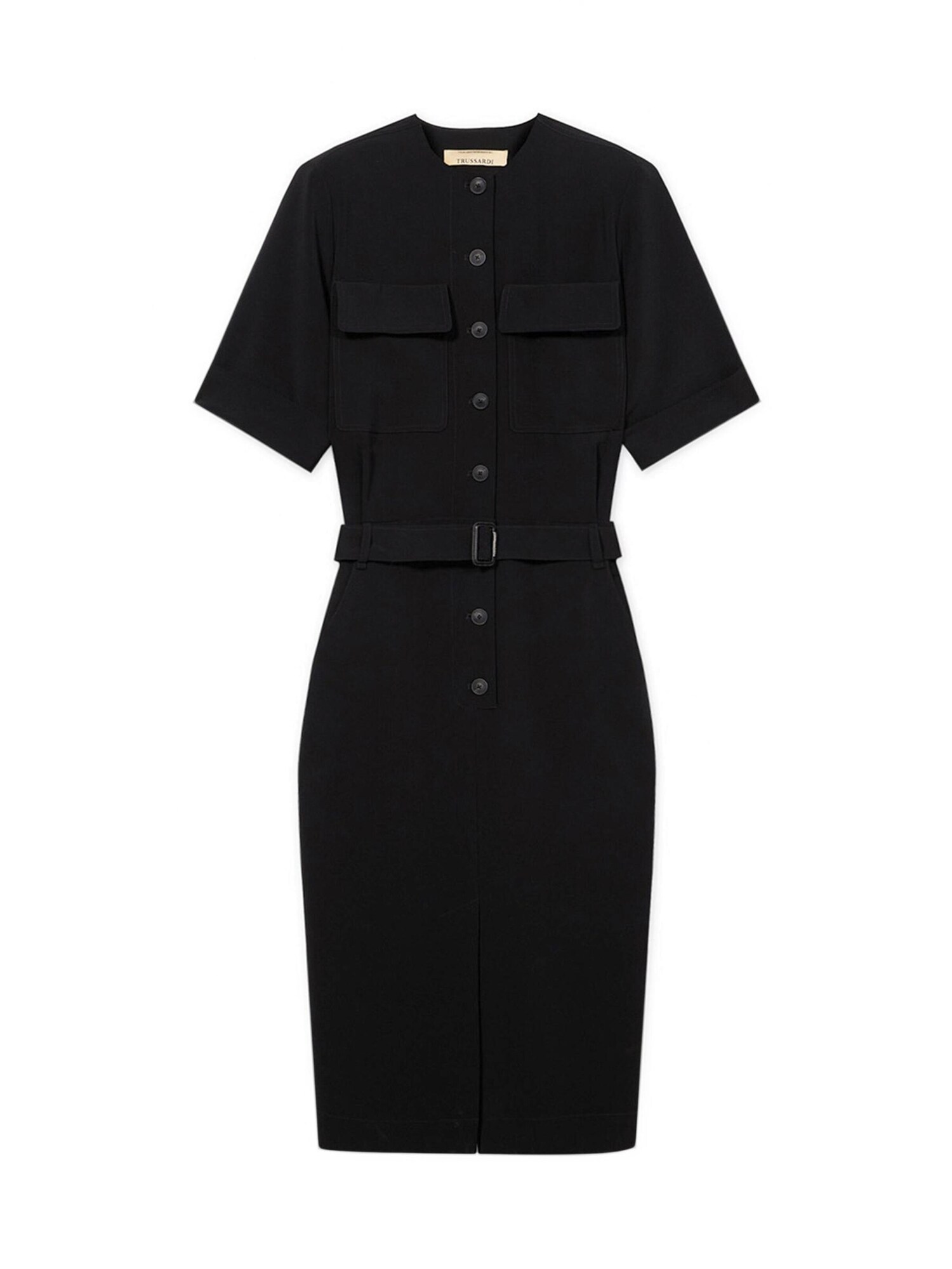 Trussardi Vestido camisero  negro