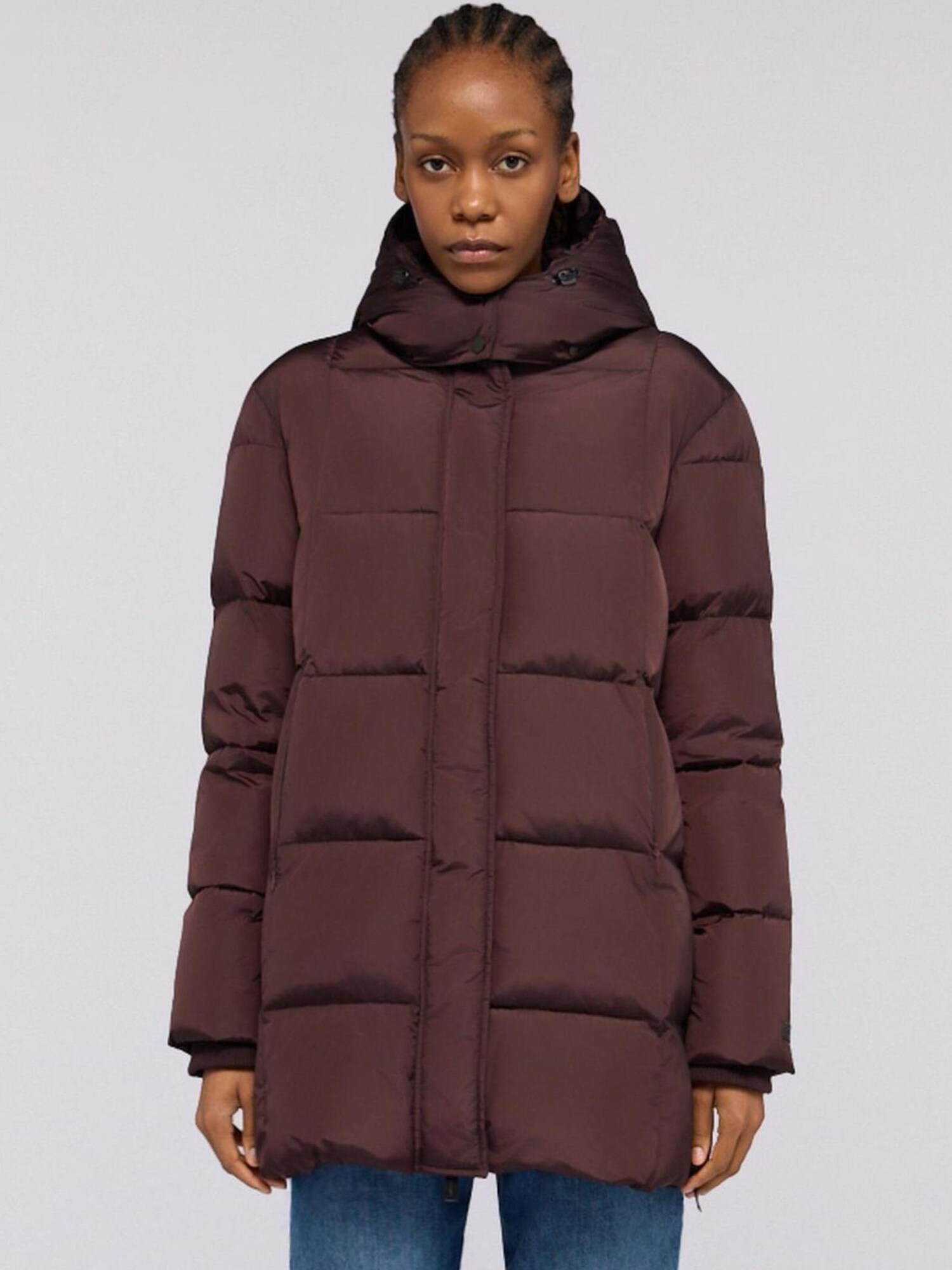 Trussardi Chaqueta de invierno  marrón oscuro – imagen 2