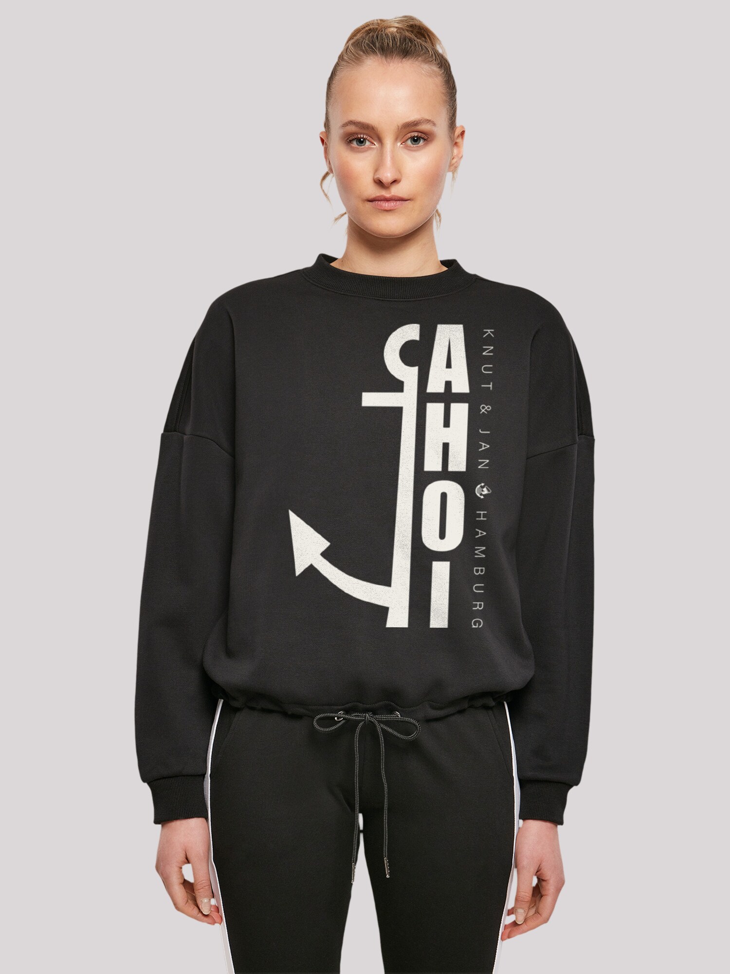 Thumbnail - F4NT4STIC Sweatshirt Ahoi Anker Crop Knut & Jan Hamburg