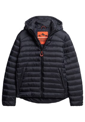 Superdry Winterjas ‘Fuji ‘ Marine / Oranje