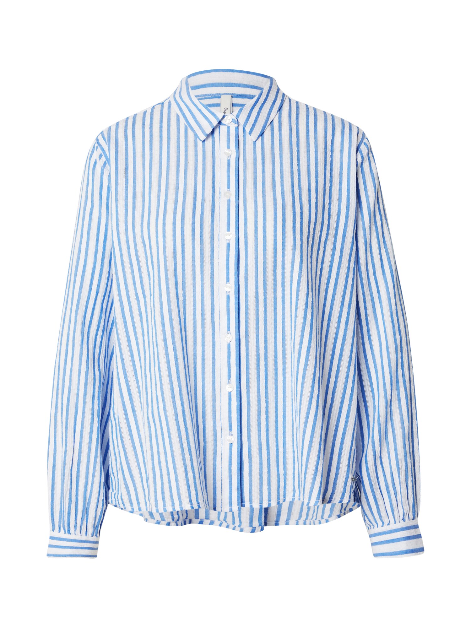 Pepe Jeans Bluză  albastru regal / alb