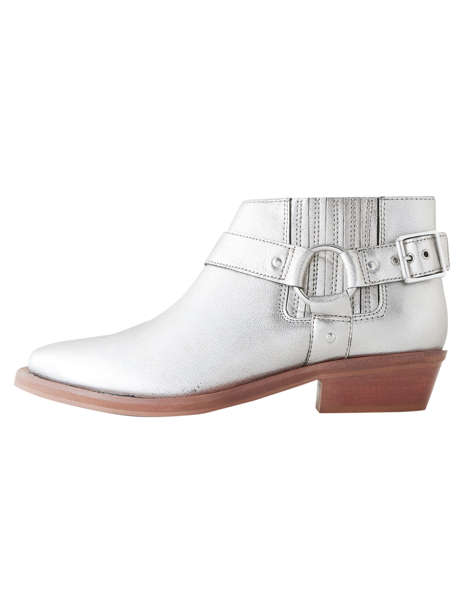 Next Botine  argintiu