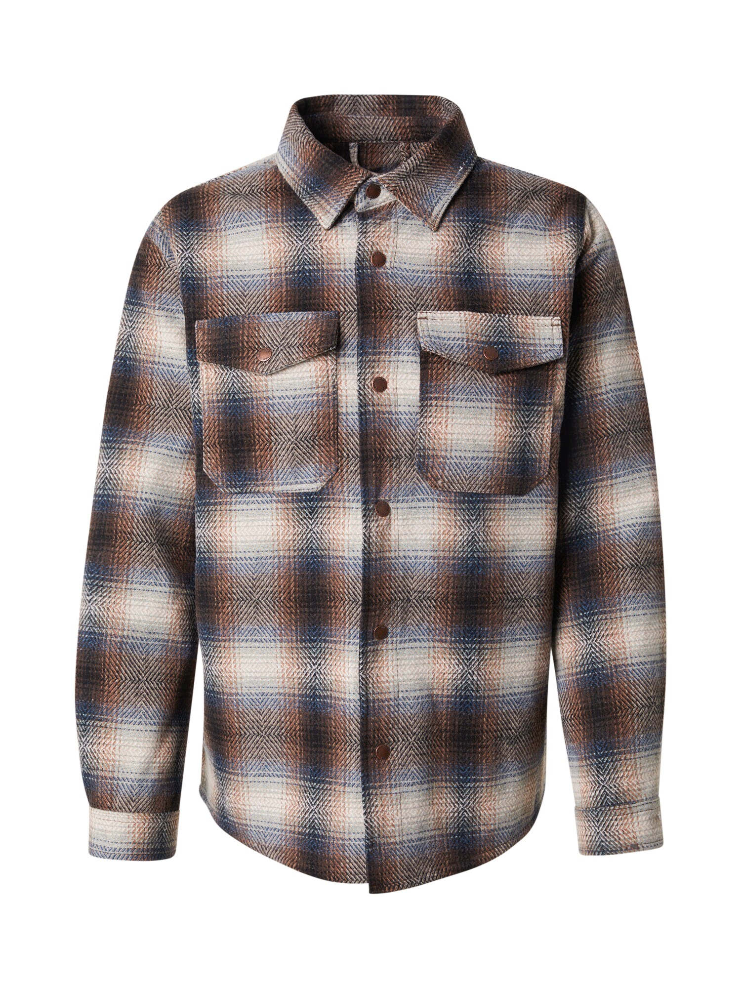 INDICODE JEANS Košeľa hnedá