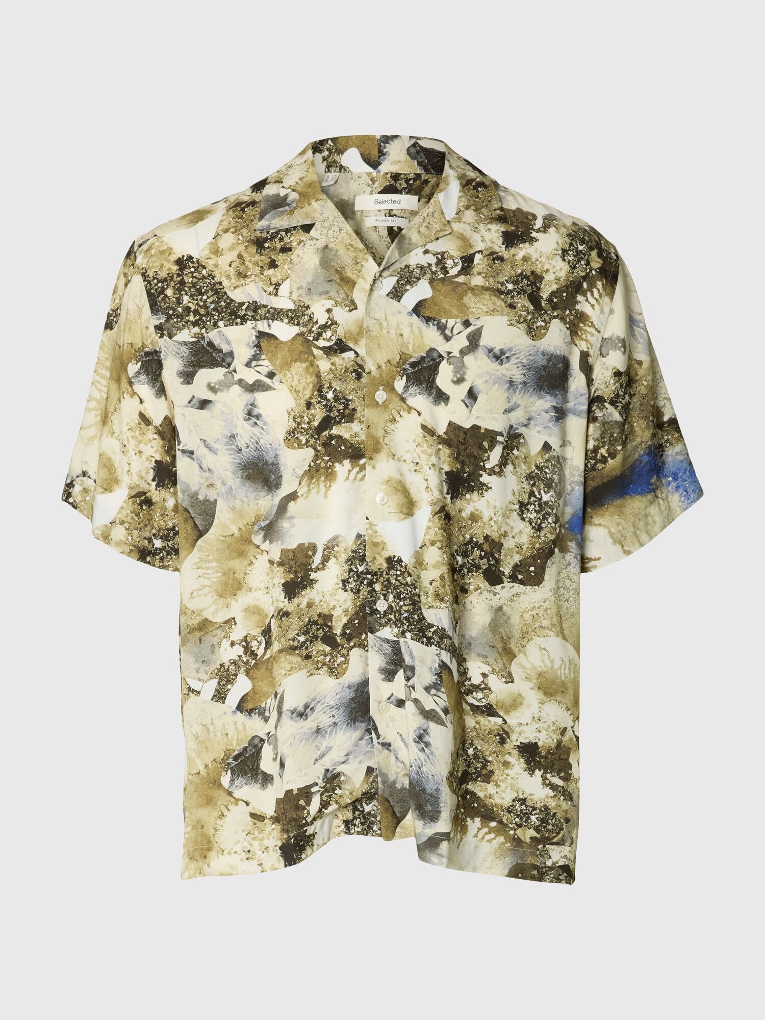SELECTED Camisa 'Vero'  amarillo / mezcla de colores