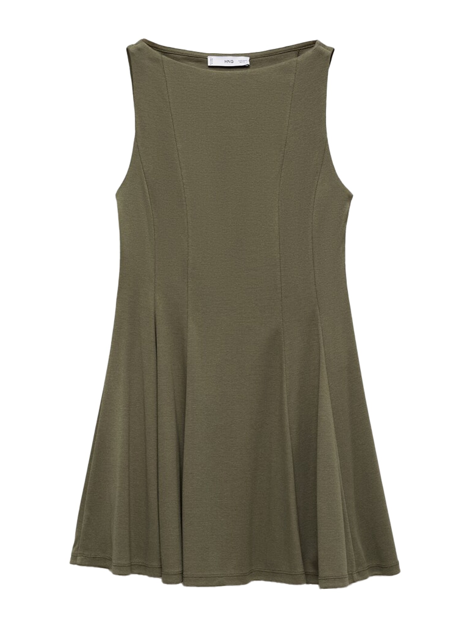 MANGO Rochie SICILY  kaki