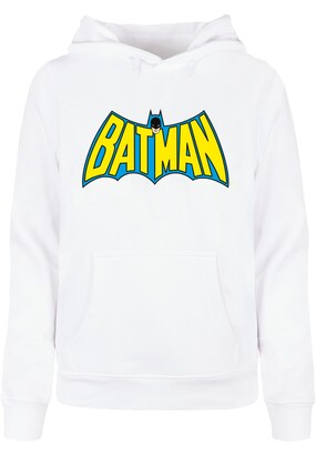 Merchcode Sweatshirt ‘Batman’ Lichtblauw / Geel / Zwart / Wit