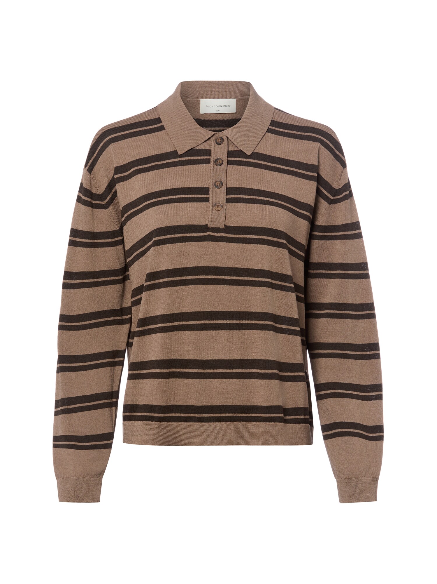 Msch Copenhagen Polo-Langarmshirt MSCHTerine