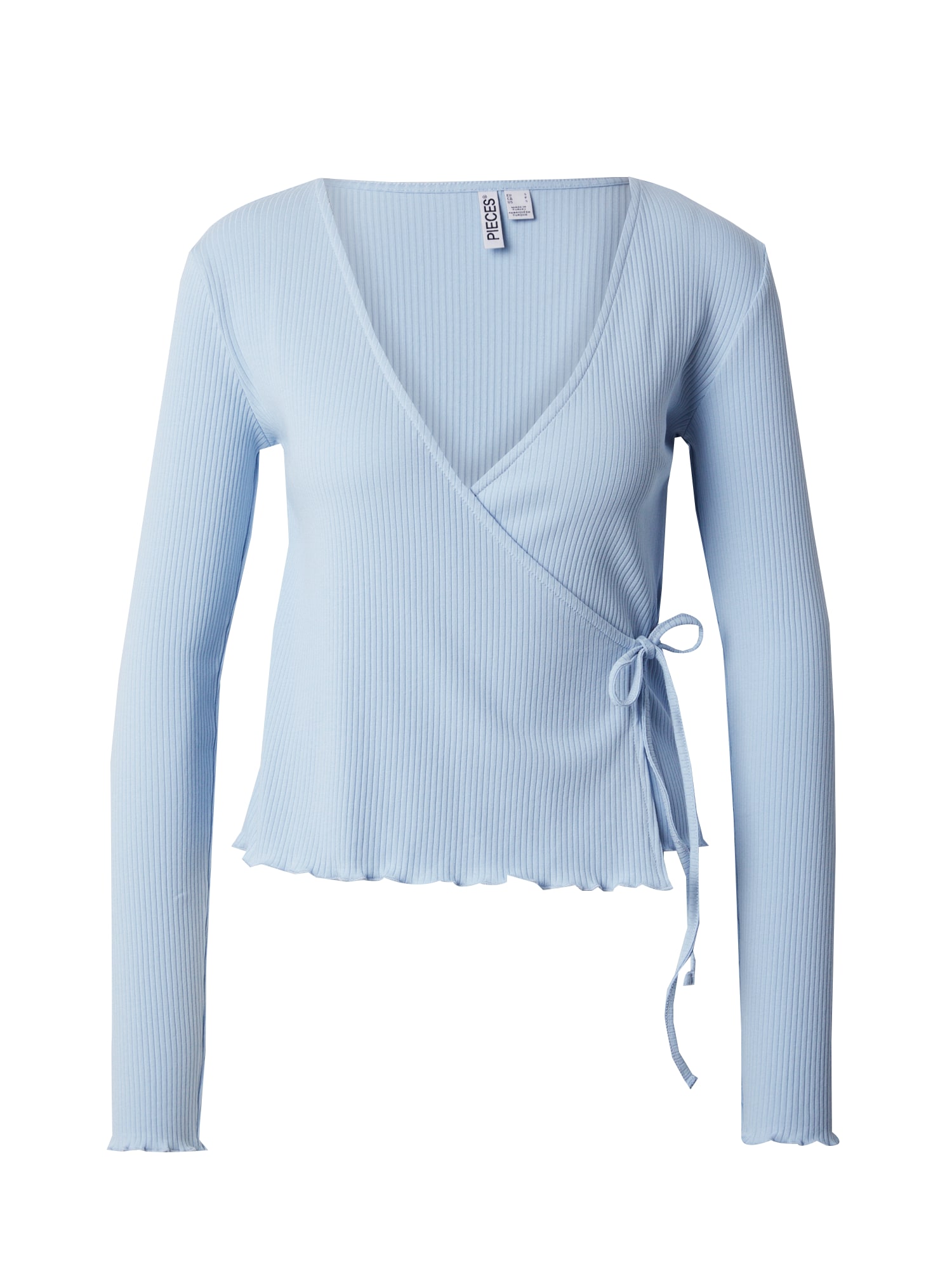 PIECES Tricou PCKITTE  albastru deschis