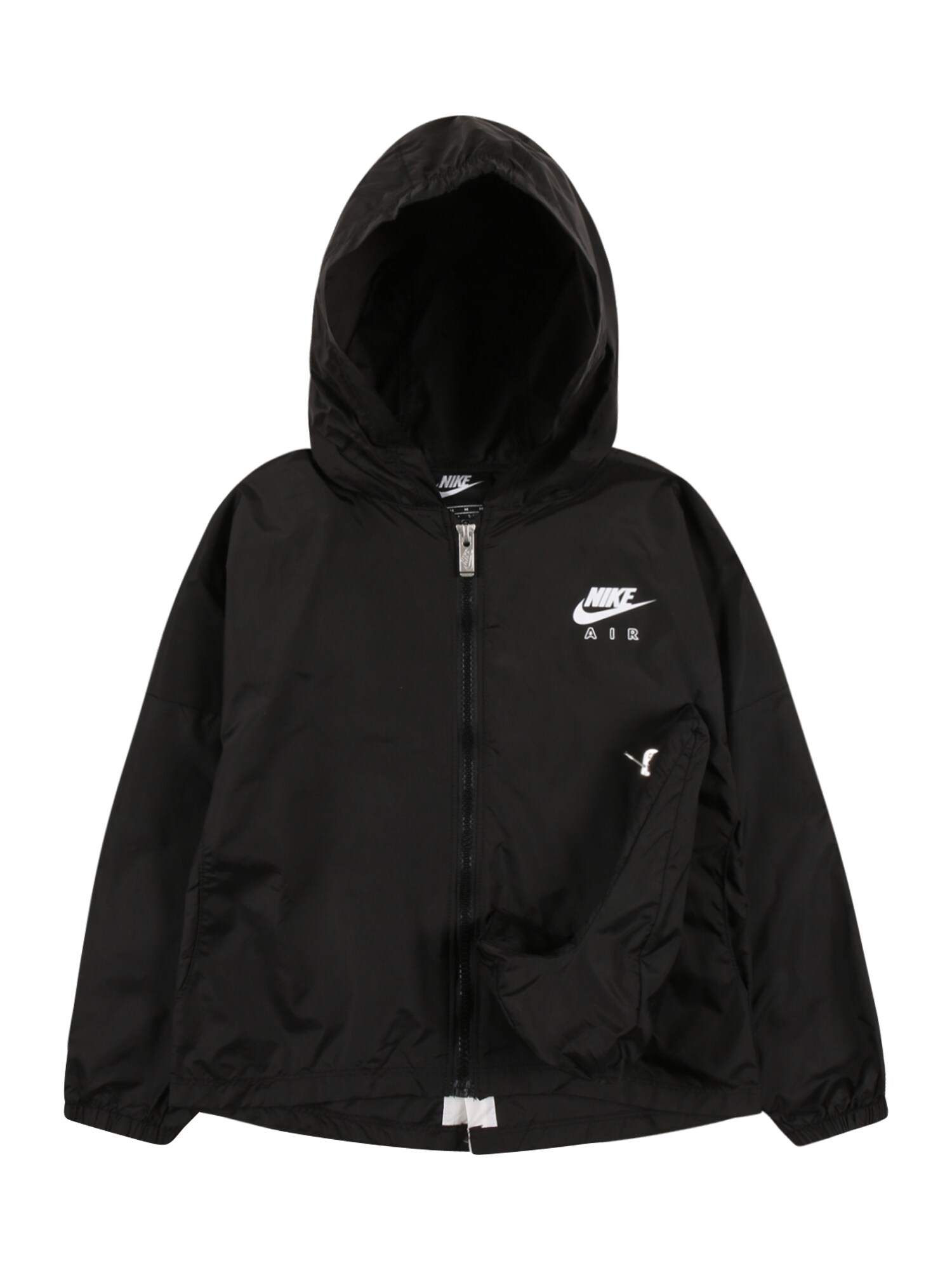 Nike Sportswear Demisezoninė striukė  juoda / balta