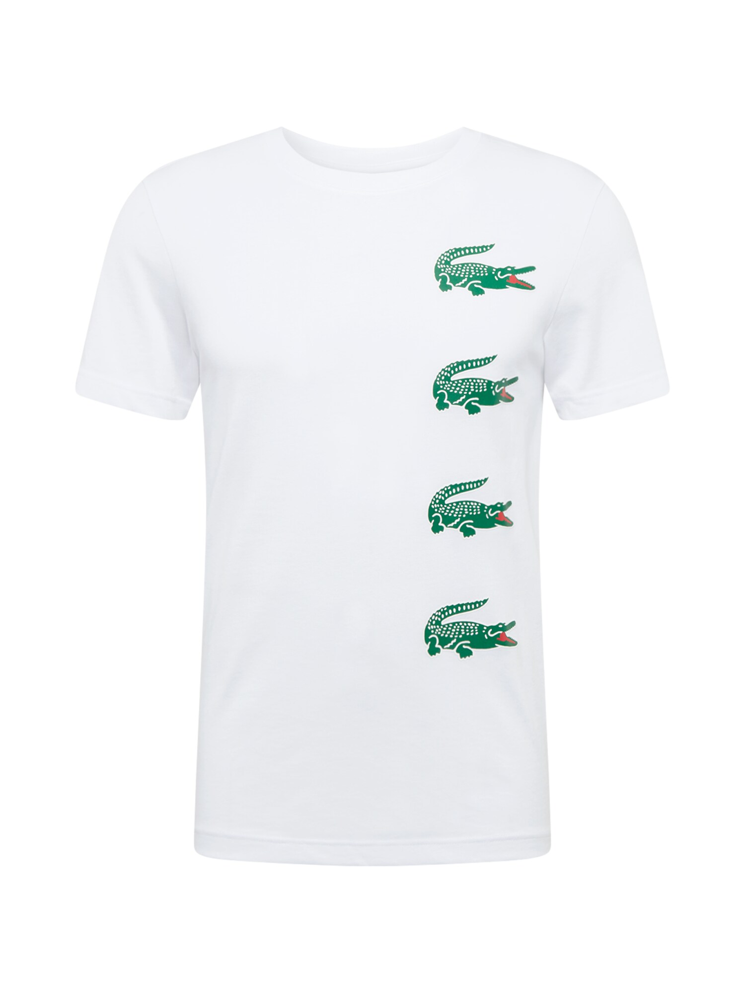 Lacoste Sport Sportiniai marškinėliai 'TECHNIQUE'  žalia / balta