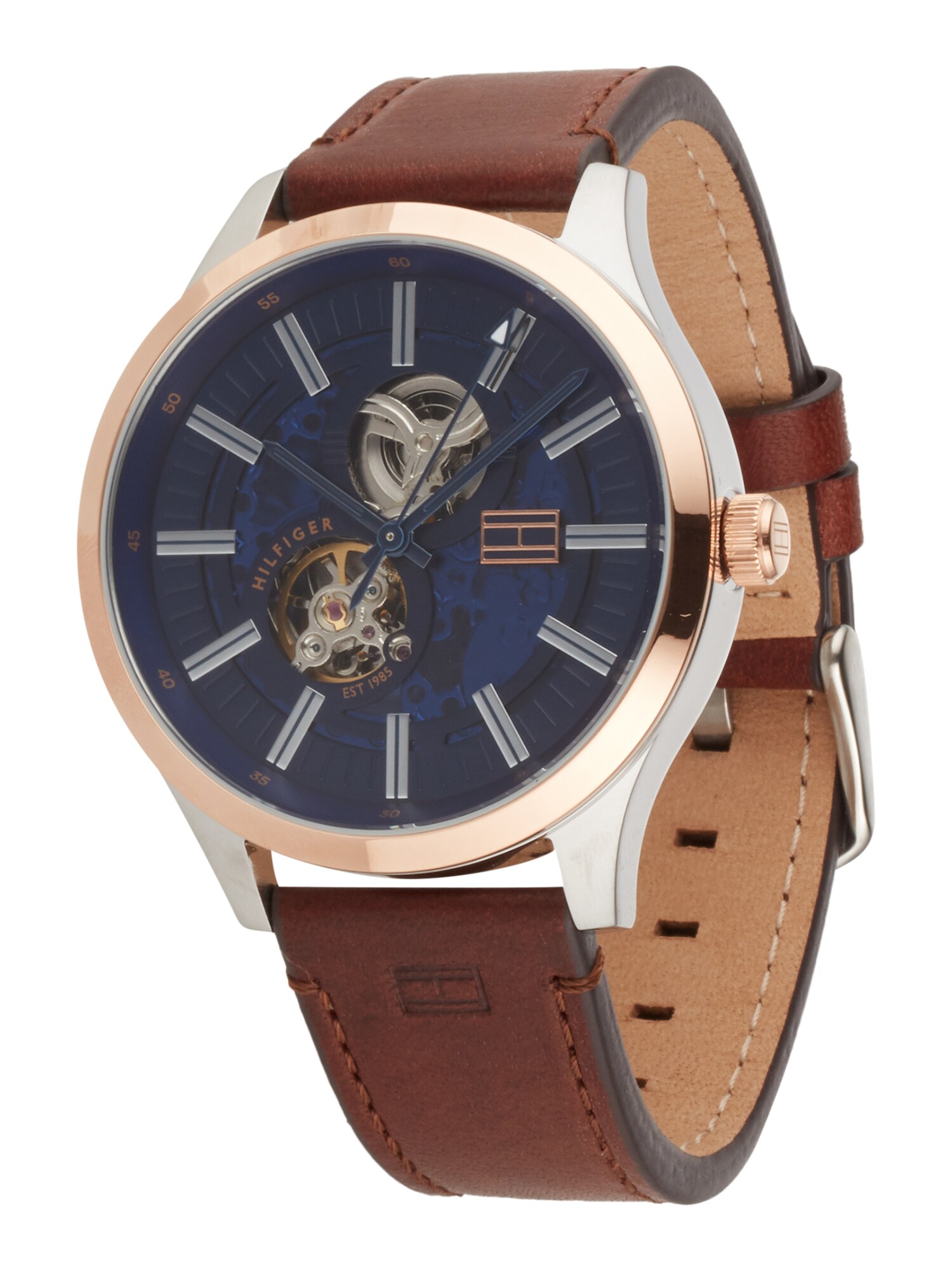 TOMMY HILFIGER Analoginis (įprastinio dizaino) laikrodis  ruda