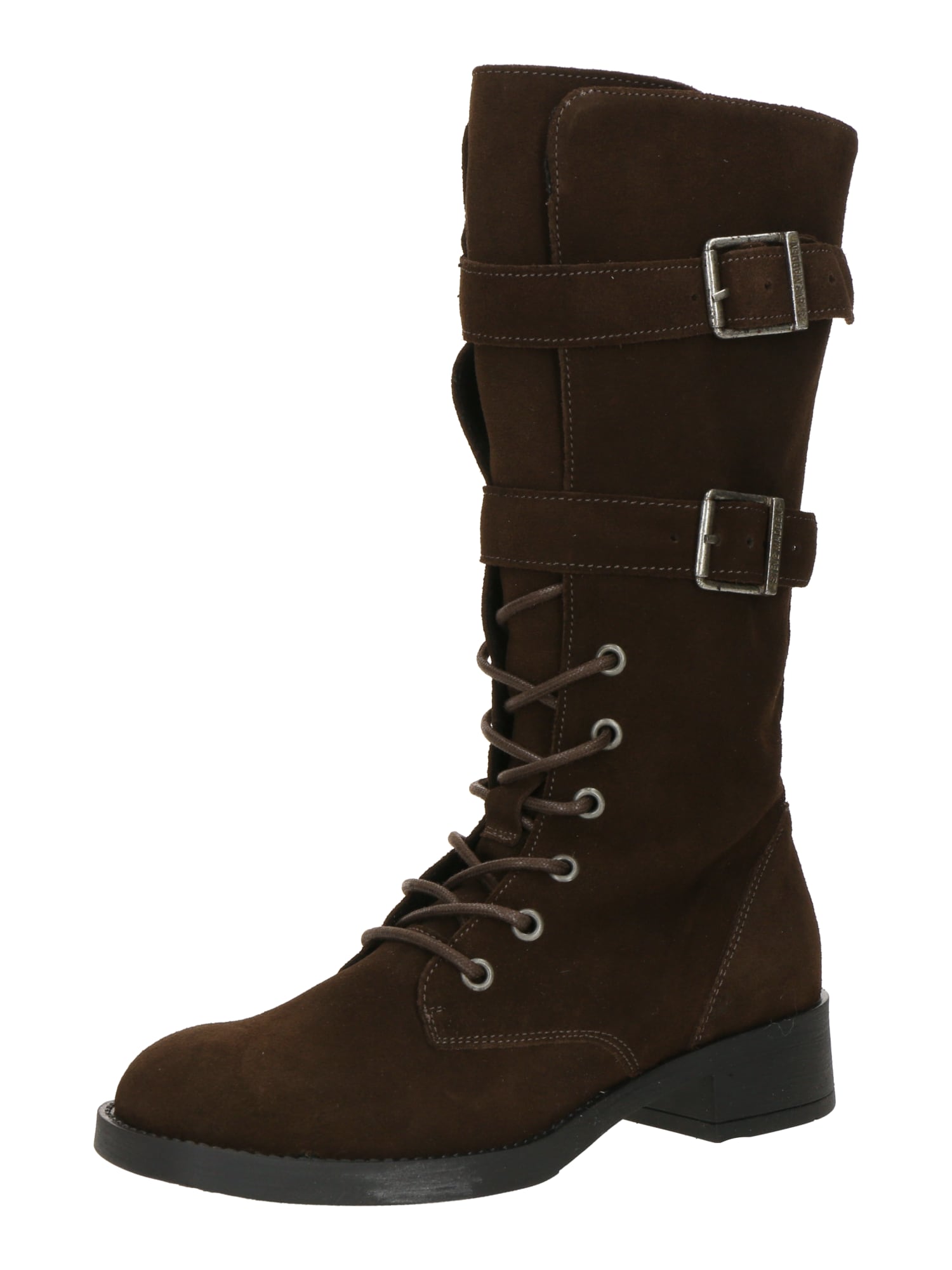 STEVE MADDEN Čizme sa vezicama 'Zoey'  tamno smeđa