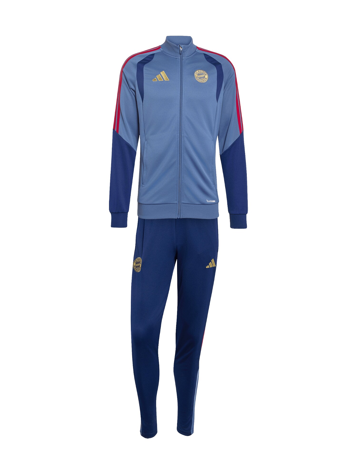 ADIDAS PERFORMANCE Completo per l'allenamento 'FC Bayern München'  blu / opale / oro / rosso
