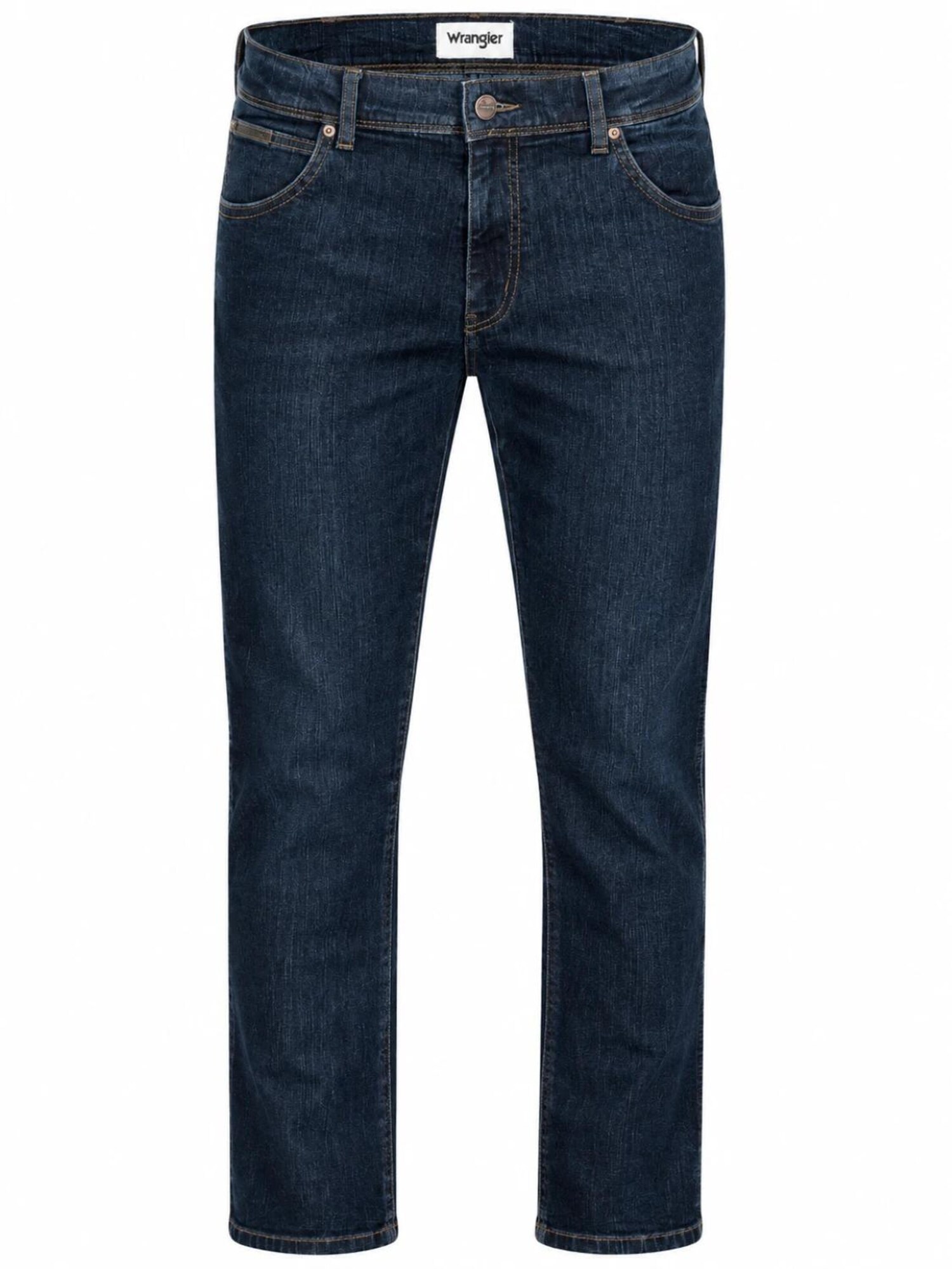 WRANGLER Vaquero 'Wrangler Texas Herren-Stretchjeans Regular Fit Authentic Straight W12175001 Blue Black' azul noche – imagen 1