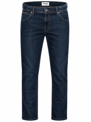 WRANGLER Vaquero 'Wrangler Texas Herren-Stretchjeans Regular Fit Authentic Straight W12175001 Blue Black'  azul noche