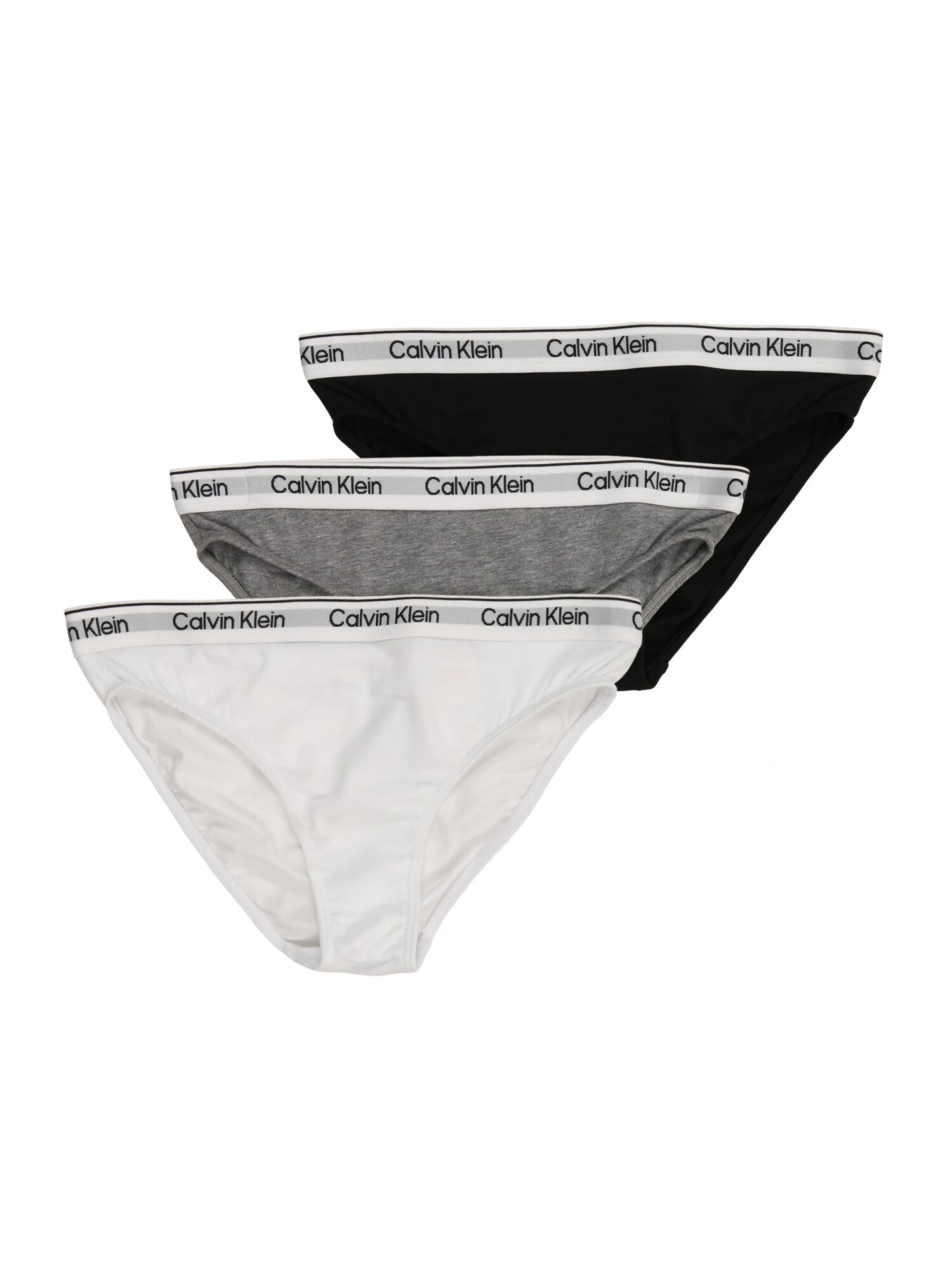 Calvin Klein Underwear Nohavičky  sivá / tmavosivá / čierna / biela