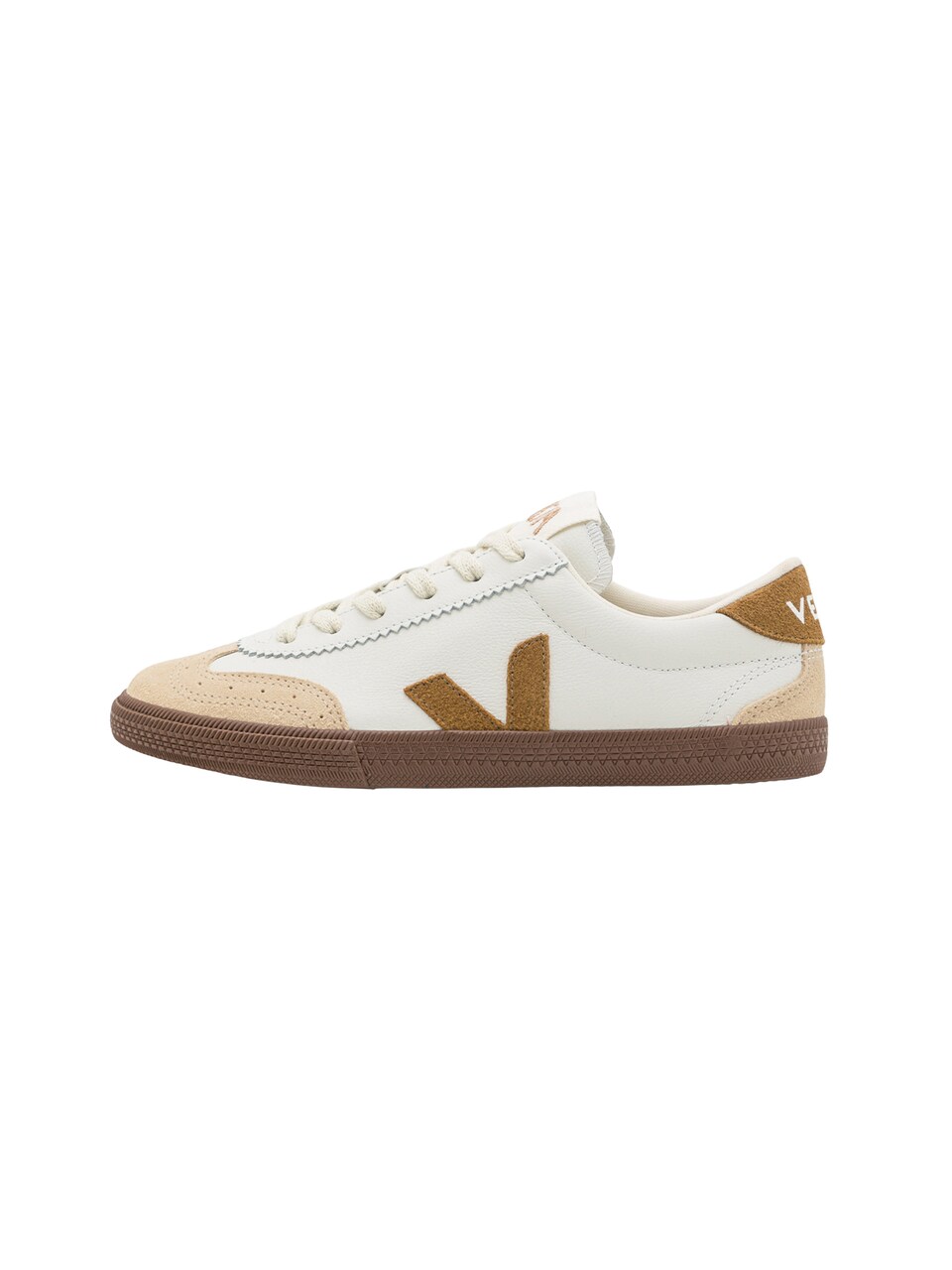 Låg sneaker 'Volley' nude / brun