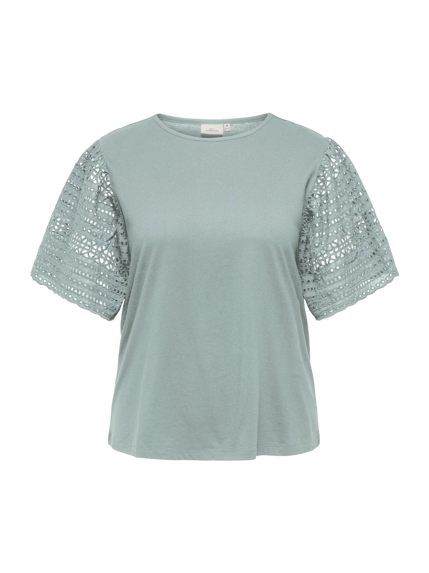 ONLY Carmakoma Tricou CARHappy  verde pastel