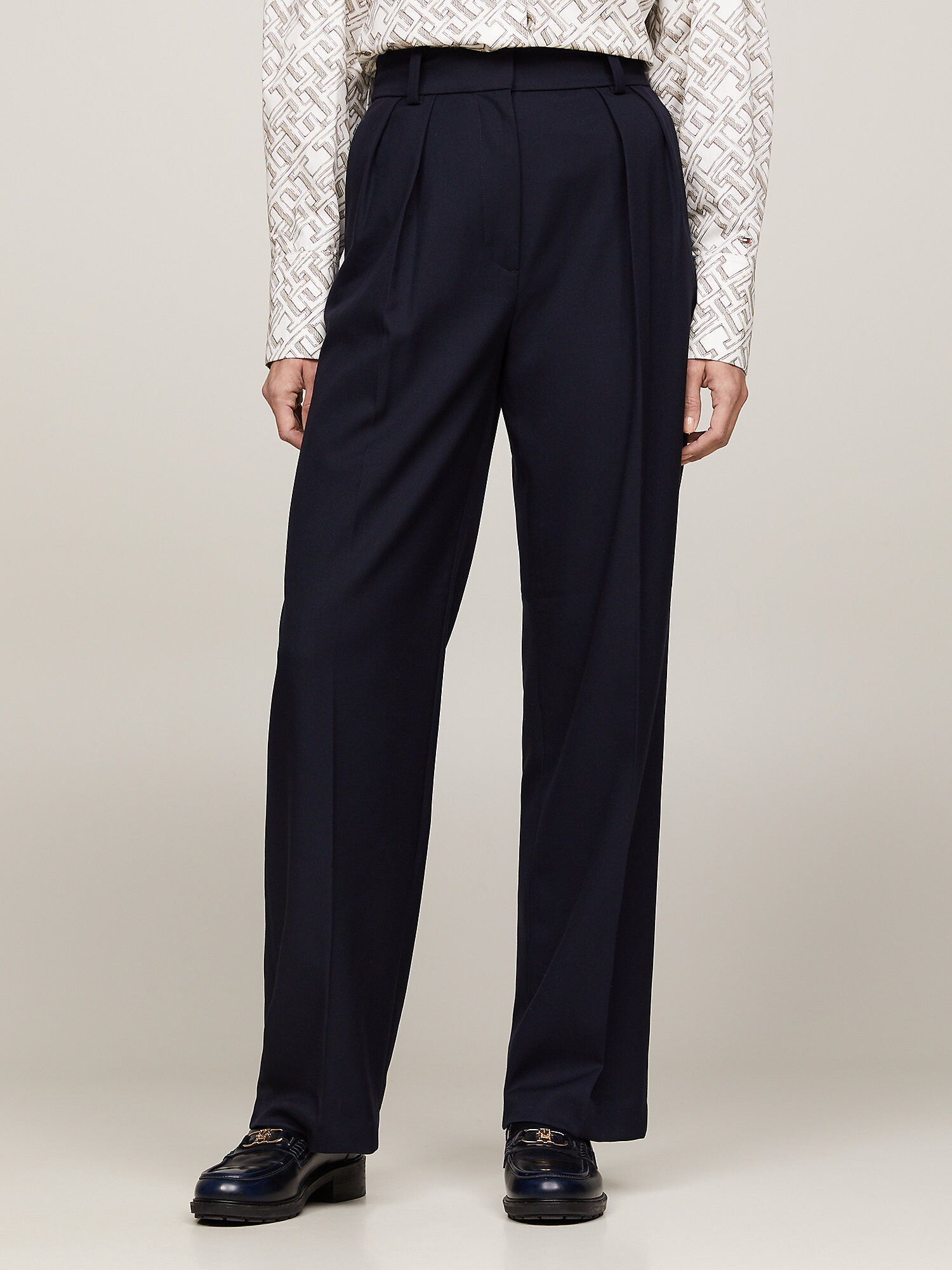 TOMMY HILFIGER Nadrág  tengerészkék termék 2. képe