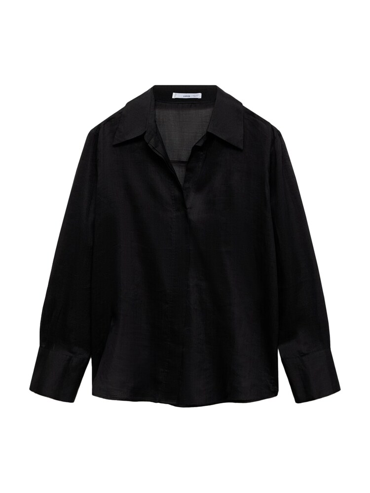 MANGO Bluse 'CLARIETY' Damen Größe S schwarz