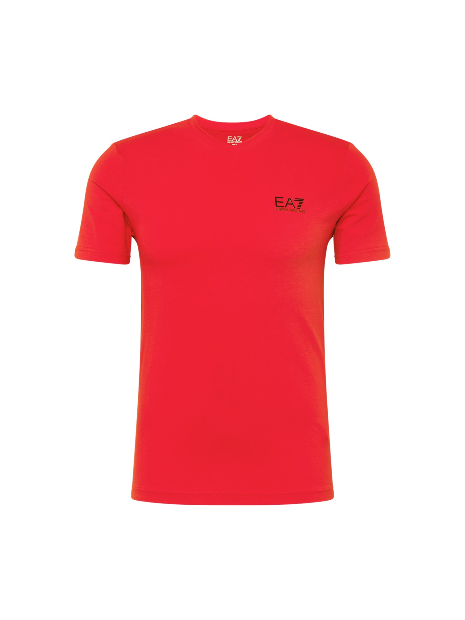 EA7 Emporio Armani Тениска  червено / черно