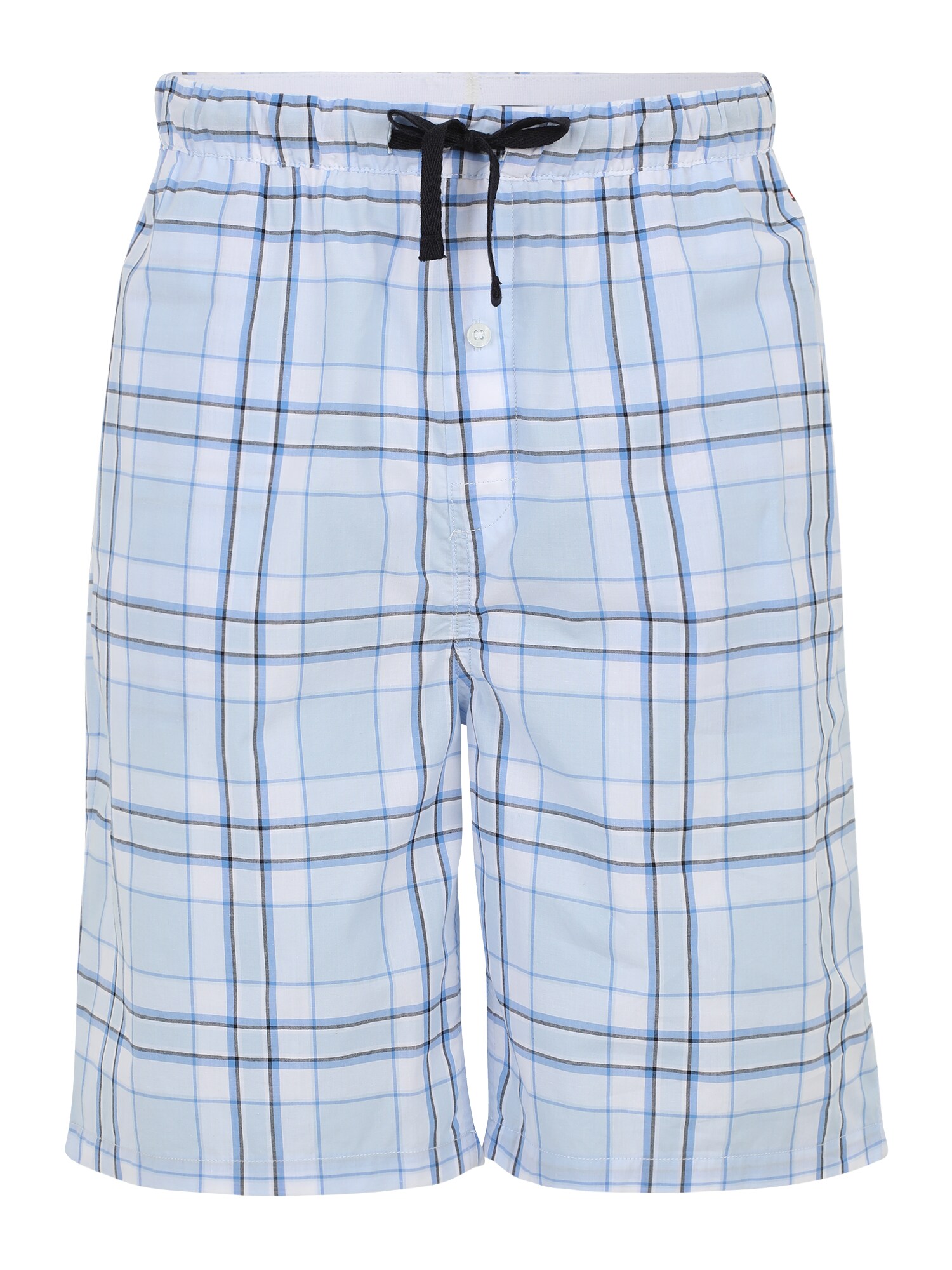 Tommy Hilfiger Underwear Pantaloni de pijama  albastru deschis / negru / alb