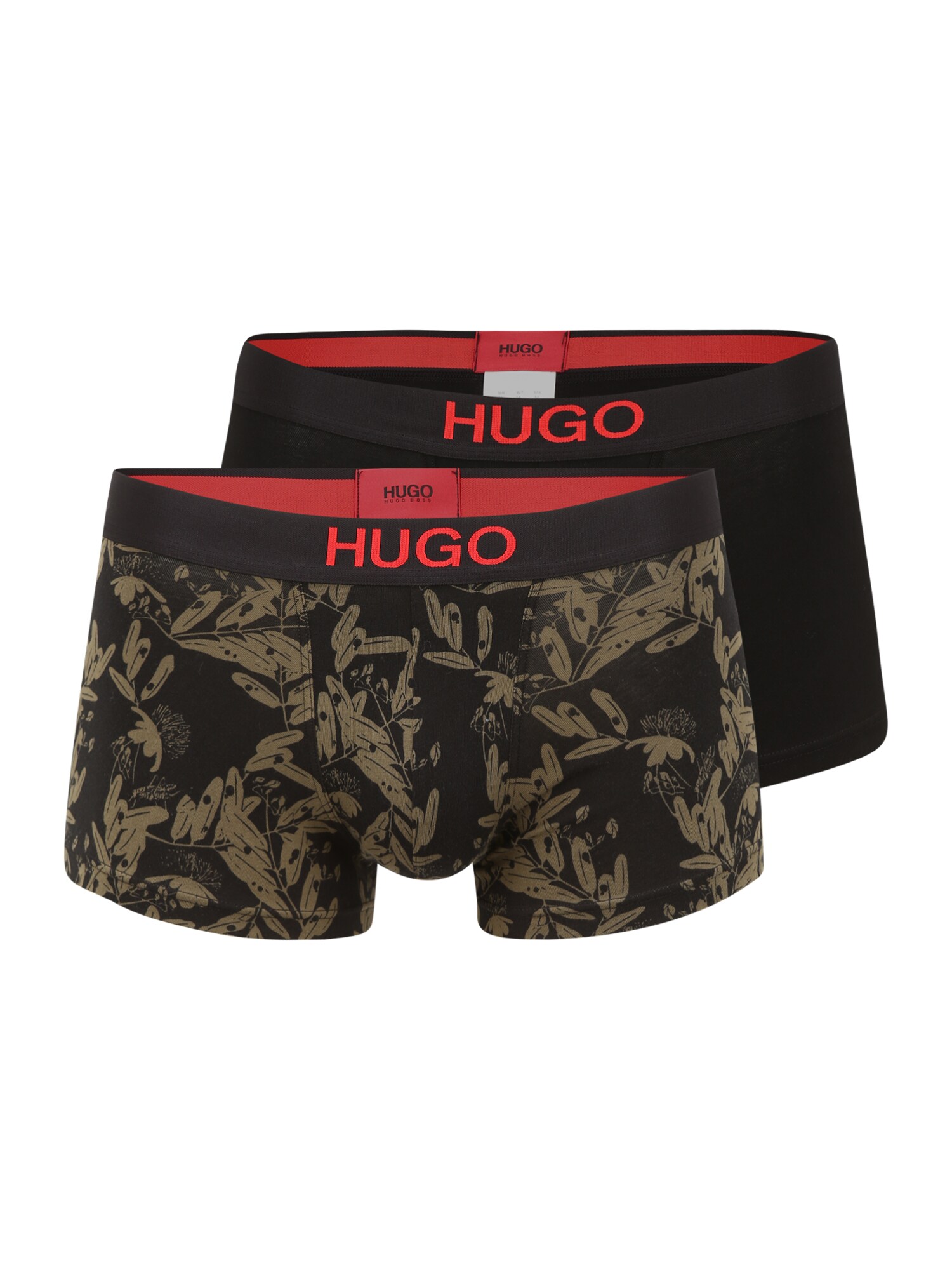 HUGO Boxer trumpikės  tamsiai žalia / alyvuogių spalva