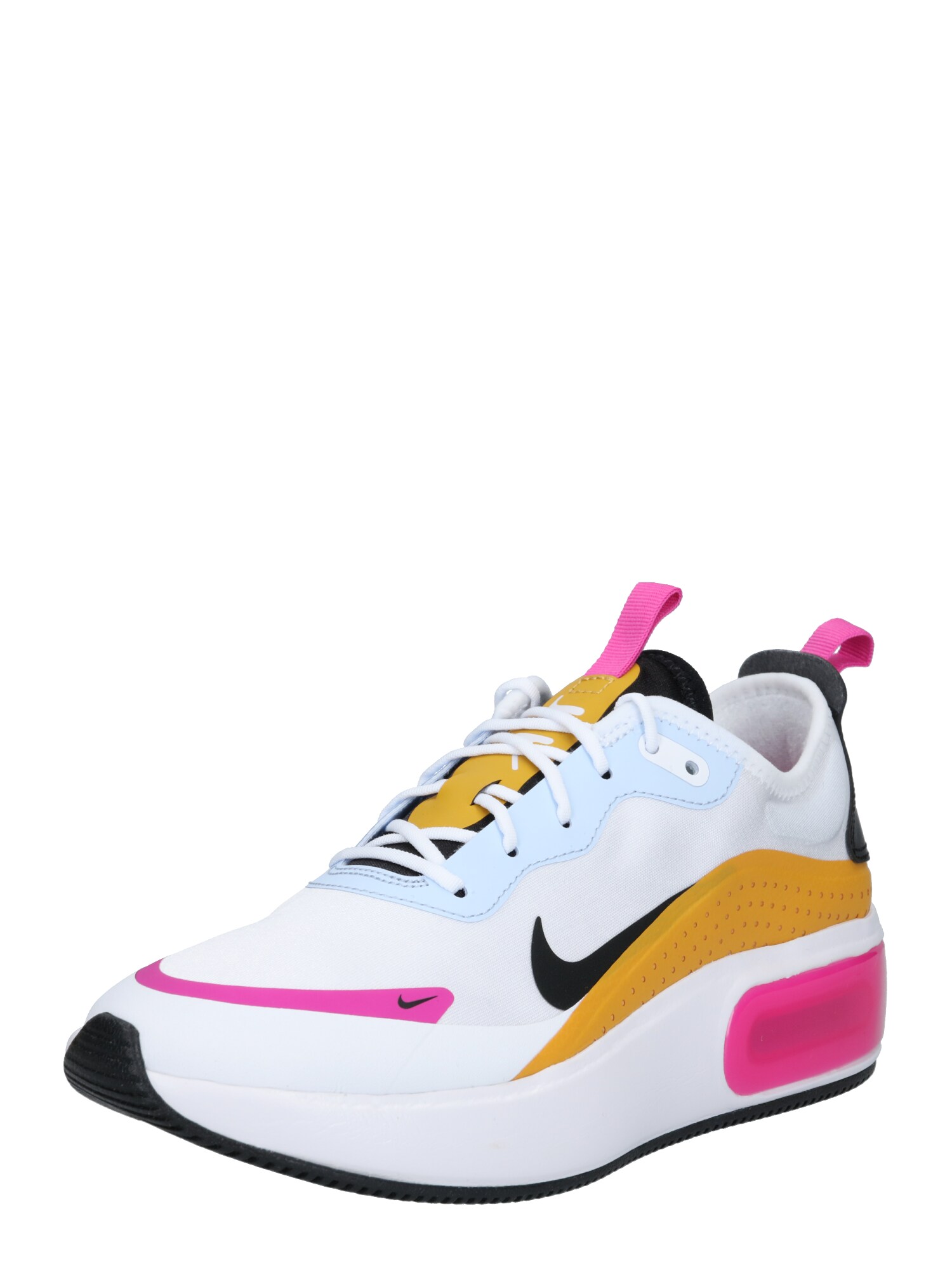 Nike Sportswear Sportbačiai be auliuko  geltona / balta / rožinė