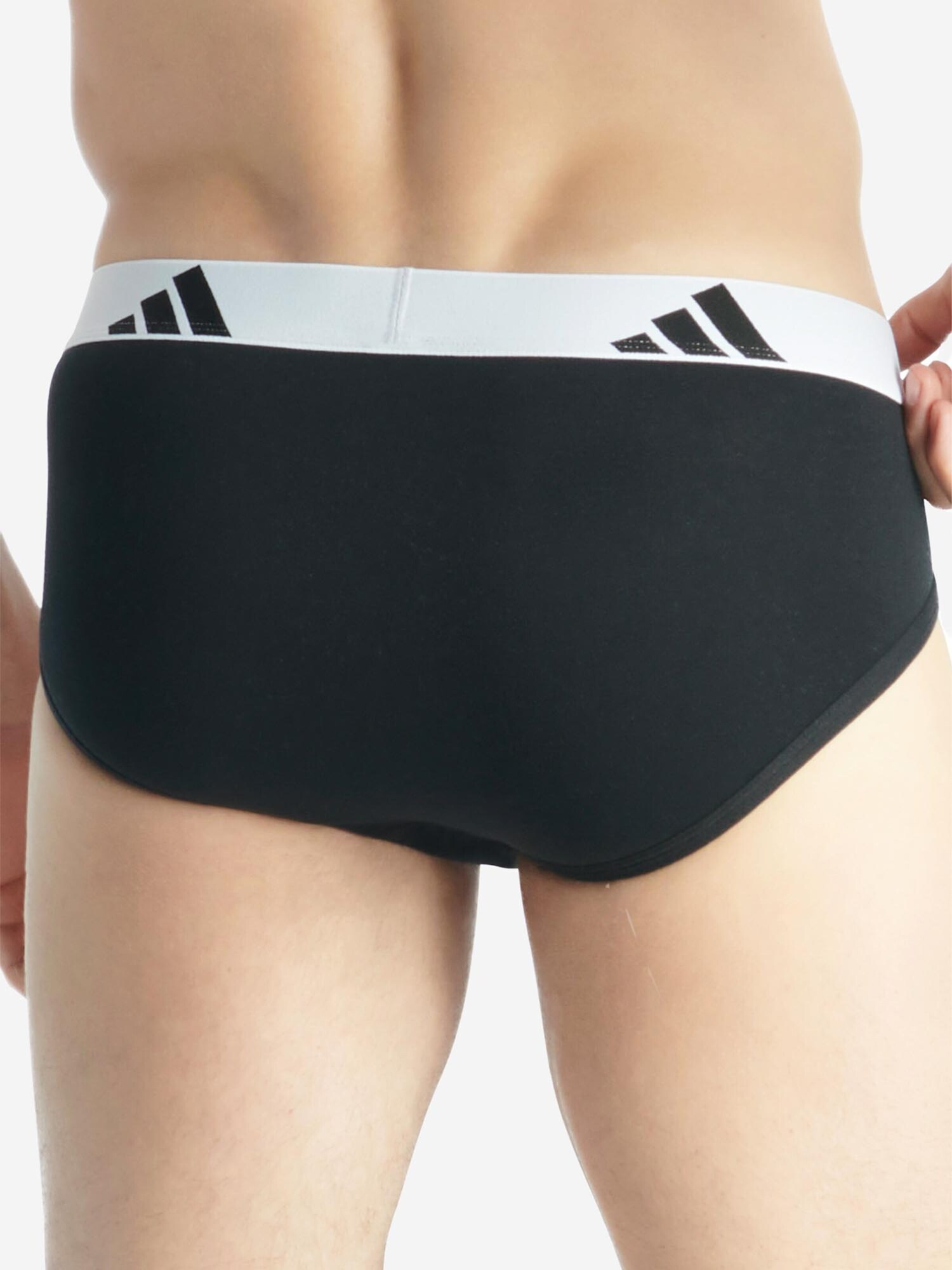 ADIDAS SPORTSWEAR Braga 'Active Flex Cotton'  negro / blanco – imagen 3
