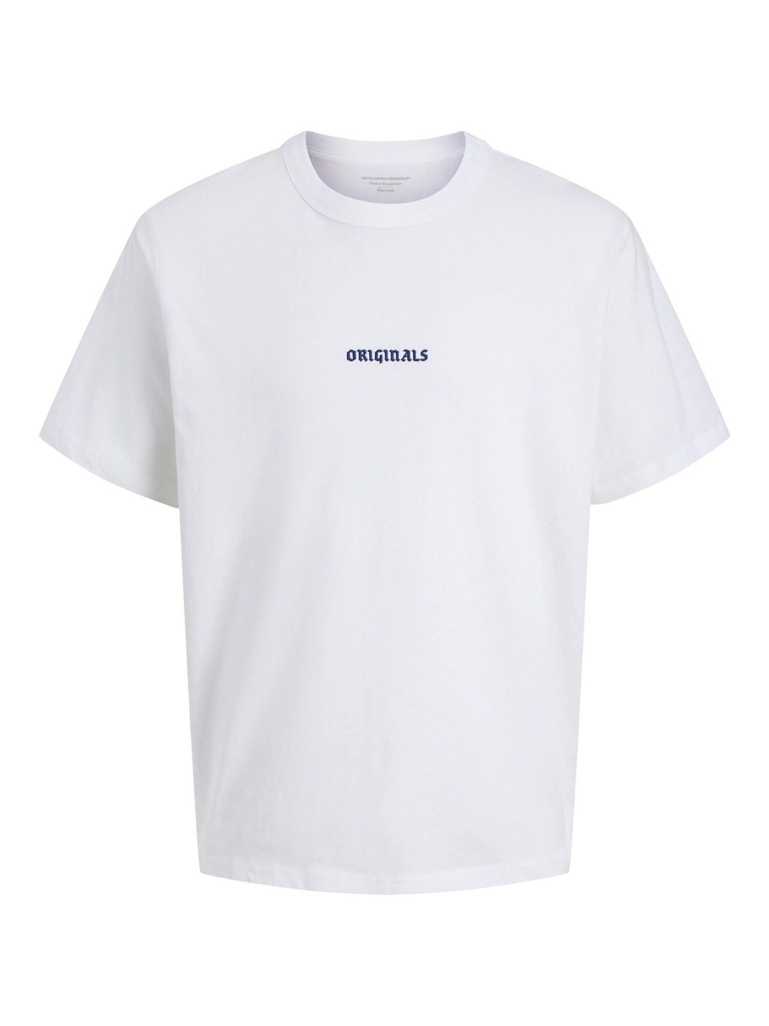 JACK &amp; JONES Camiseta  navy / blanco