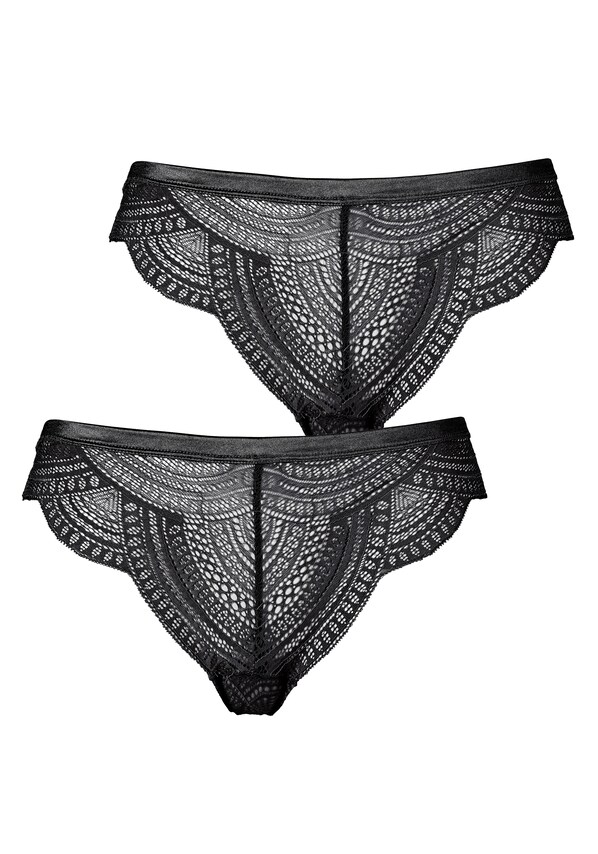 LASCANA, Slip, fekete, 3 kép a 4 közül
