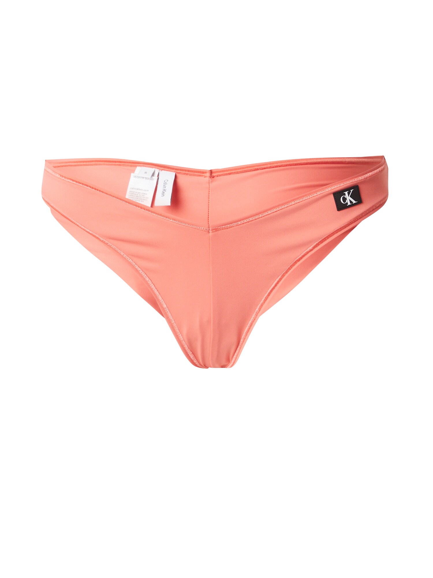 Calvin Klein Swimwear Slip costum de baie DELTA  corai