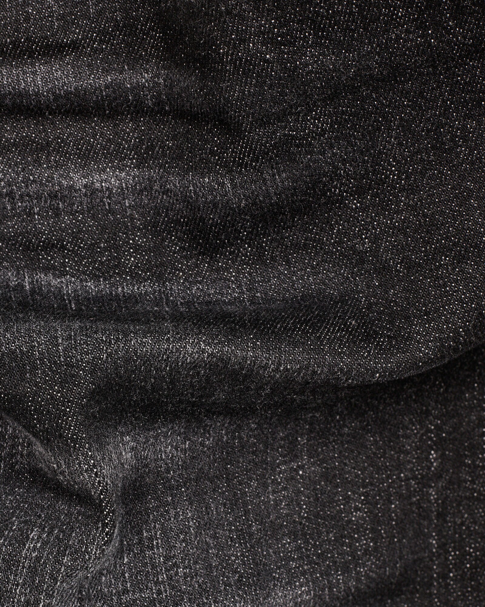 G-STAR Džínsy '3301 Slim Denim Shorts' čierny denim (obrázok 6)