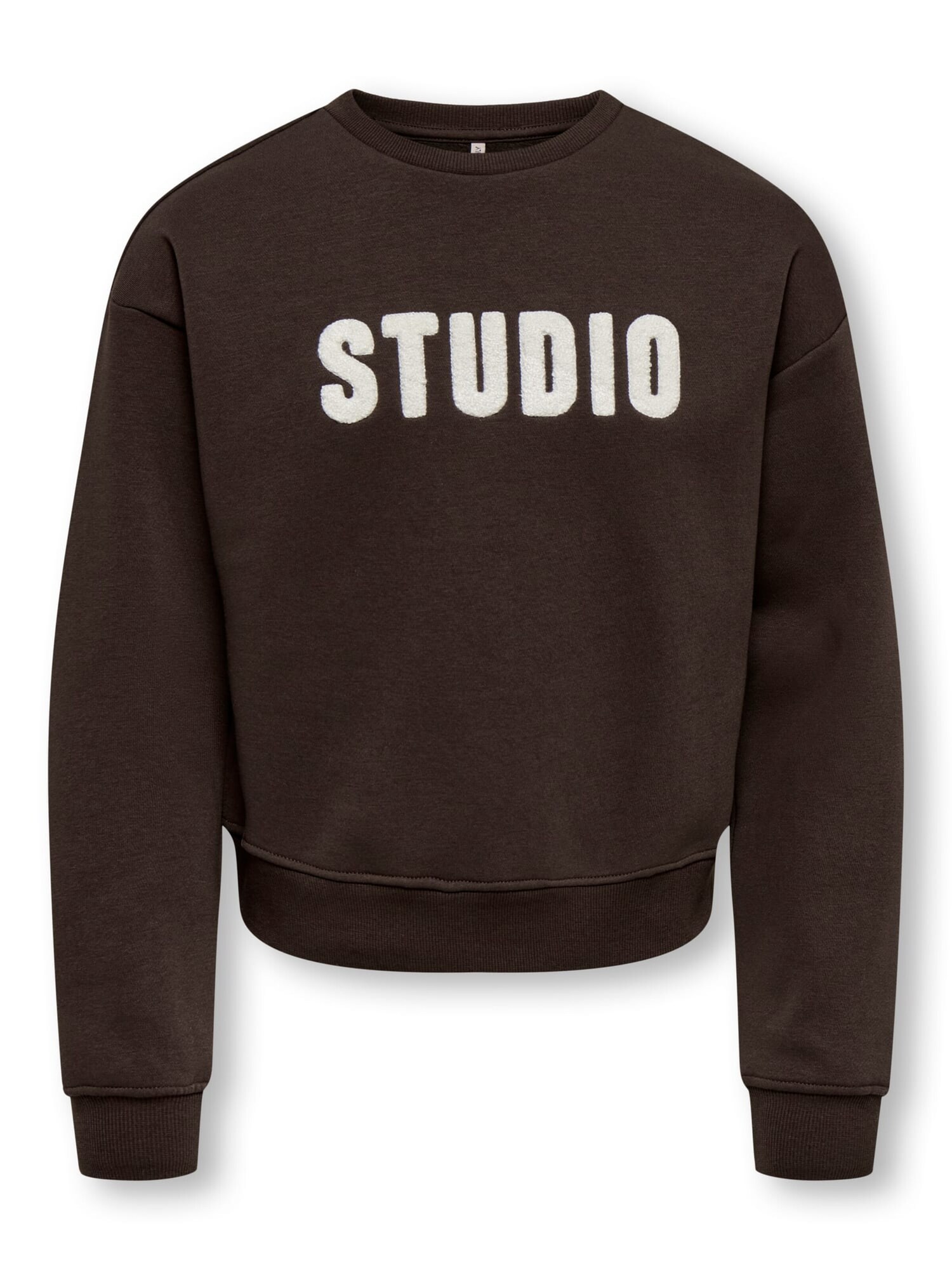 ONLY Sweater majica 'KOGSWEAT' ecru/prljavo bijela / smeđa